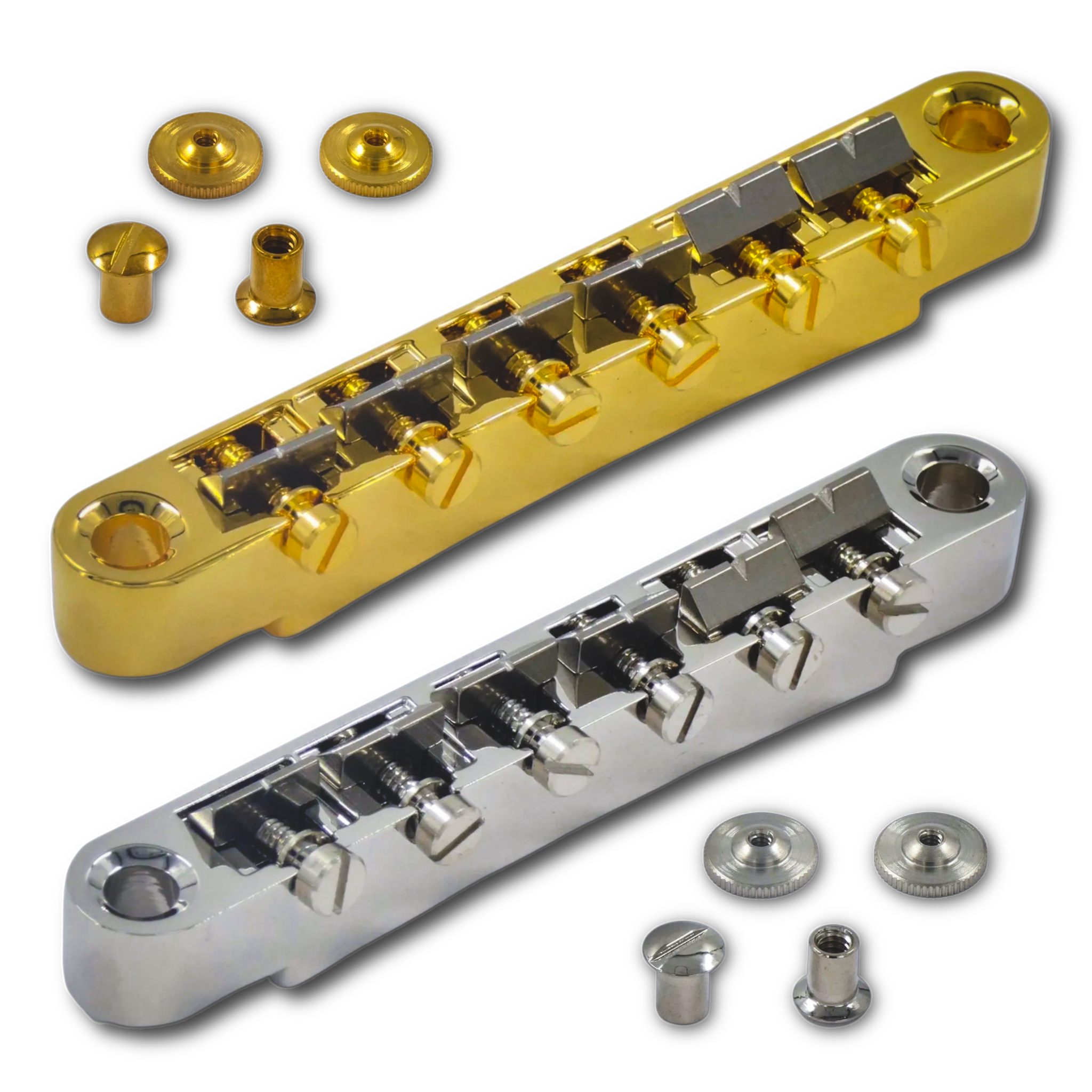 Pinnacle ABR-1 Locking Bridge w/ Titanium Saddles - Fits Gibson® & Her