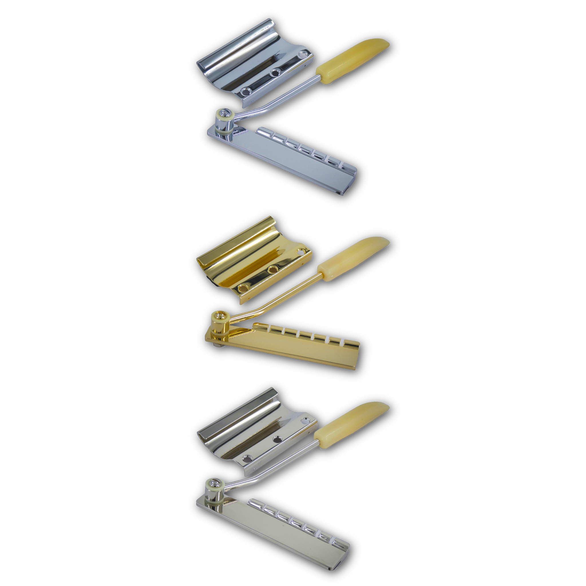 Short Spring Tremolo Vibrato Tailpiece (10°) - Fits Gibson