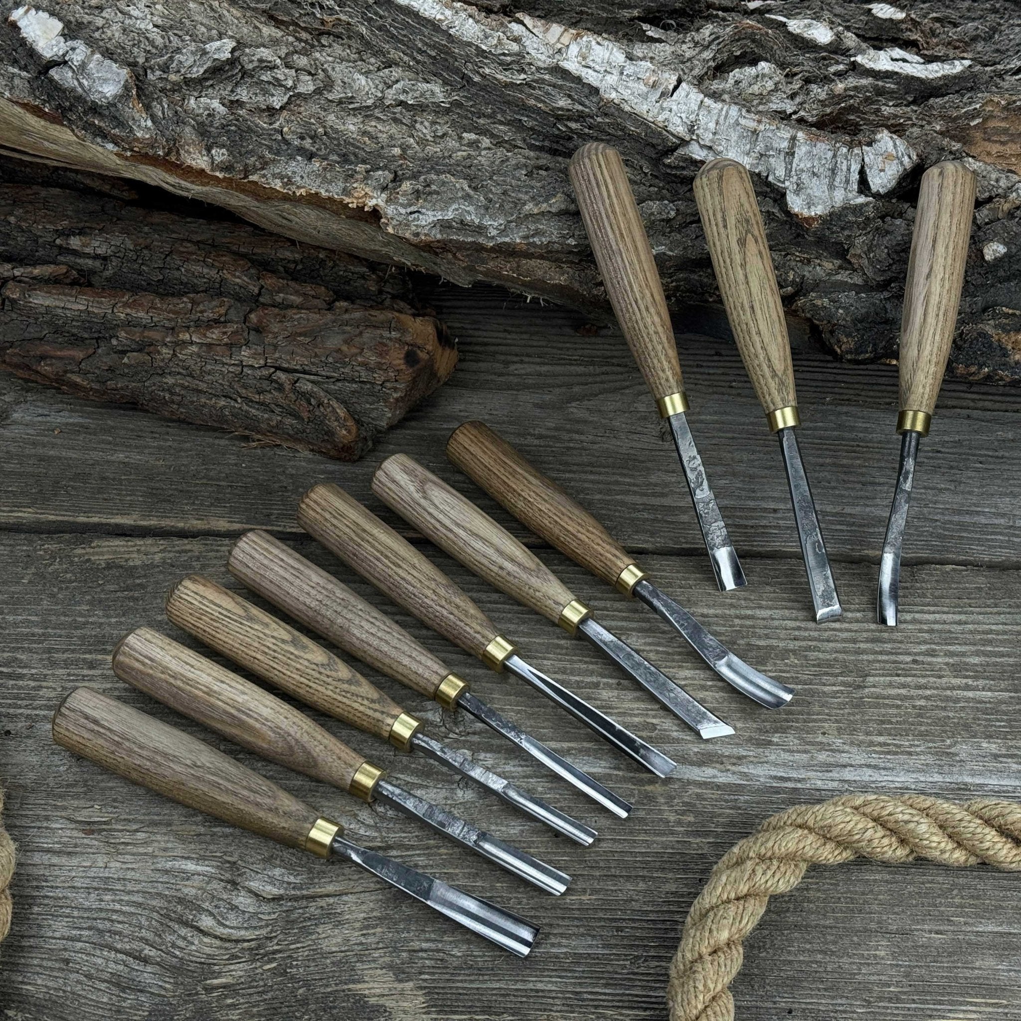 10-Piece Wood Carving Chisel & Gouge Set - Randy's LLC