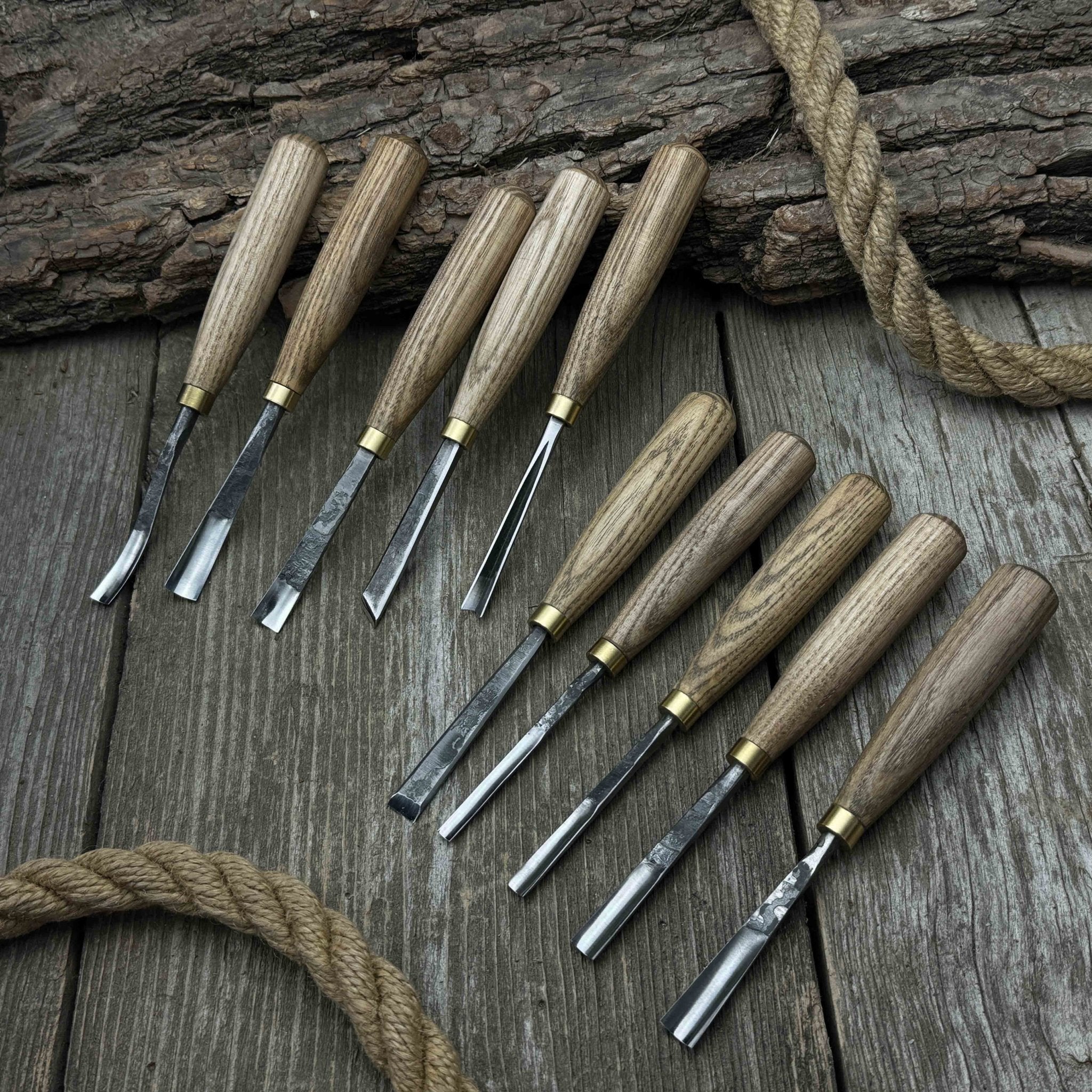 10-Piece Wood Carving Chisel & Gouge Set - Randy's LLC