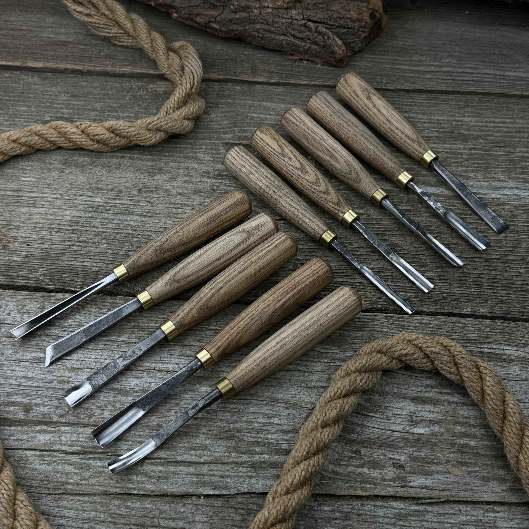 10-Piece Wood Carving Chisel & Gouge Set - Randy's LLC