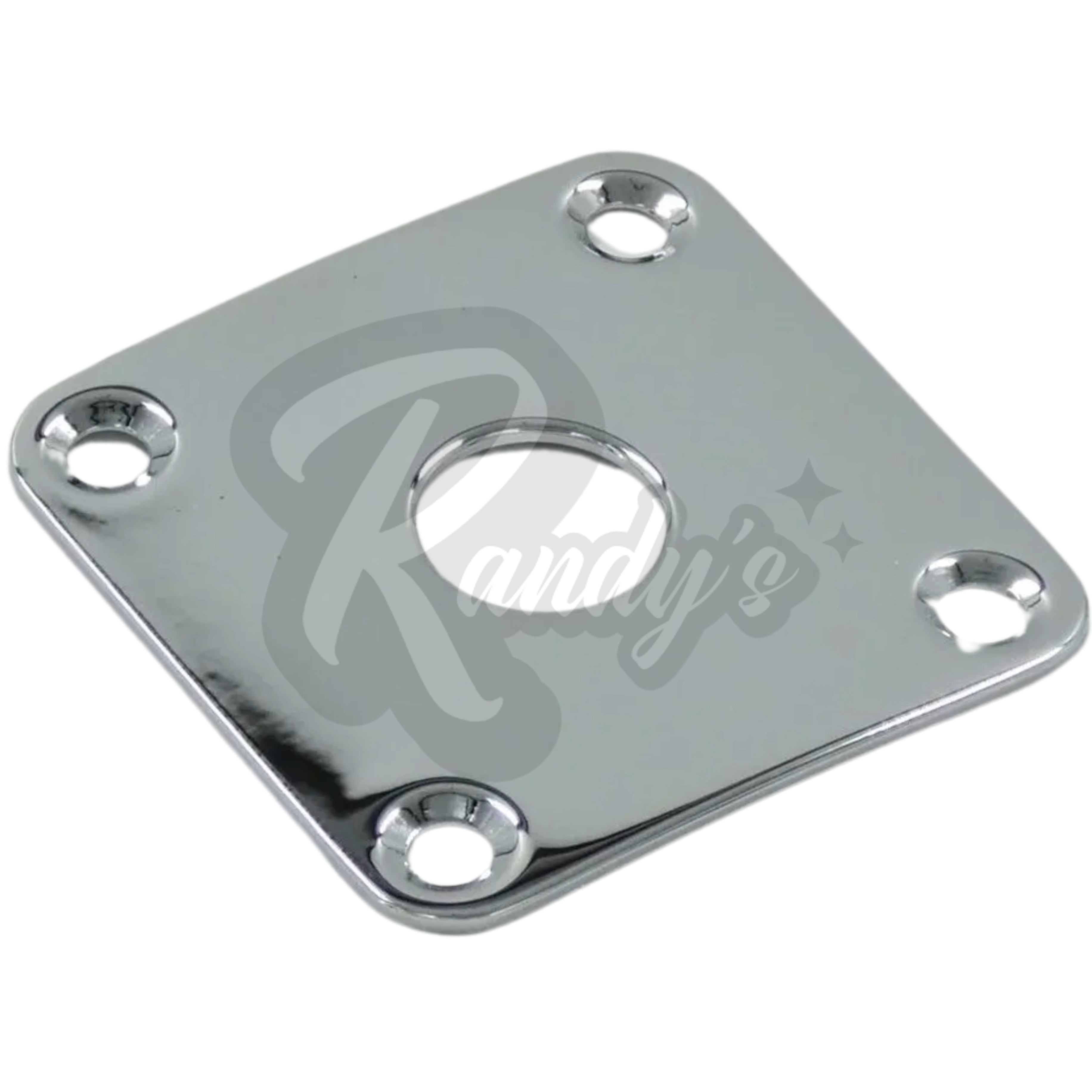(Contemporary Series) Input Jack Plate (Square) - Fits Gibson® Les Paul® - Randy's LLC