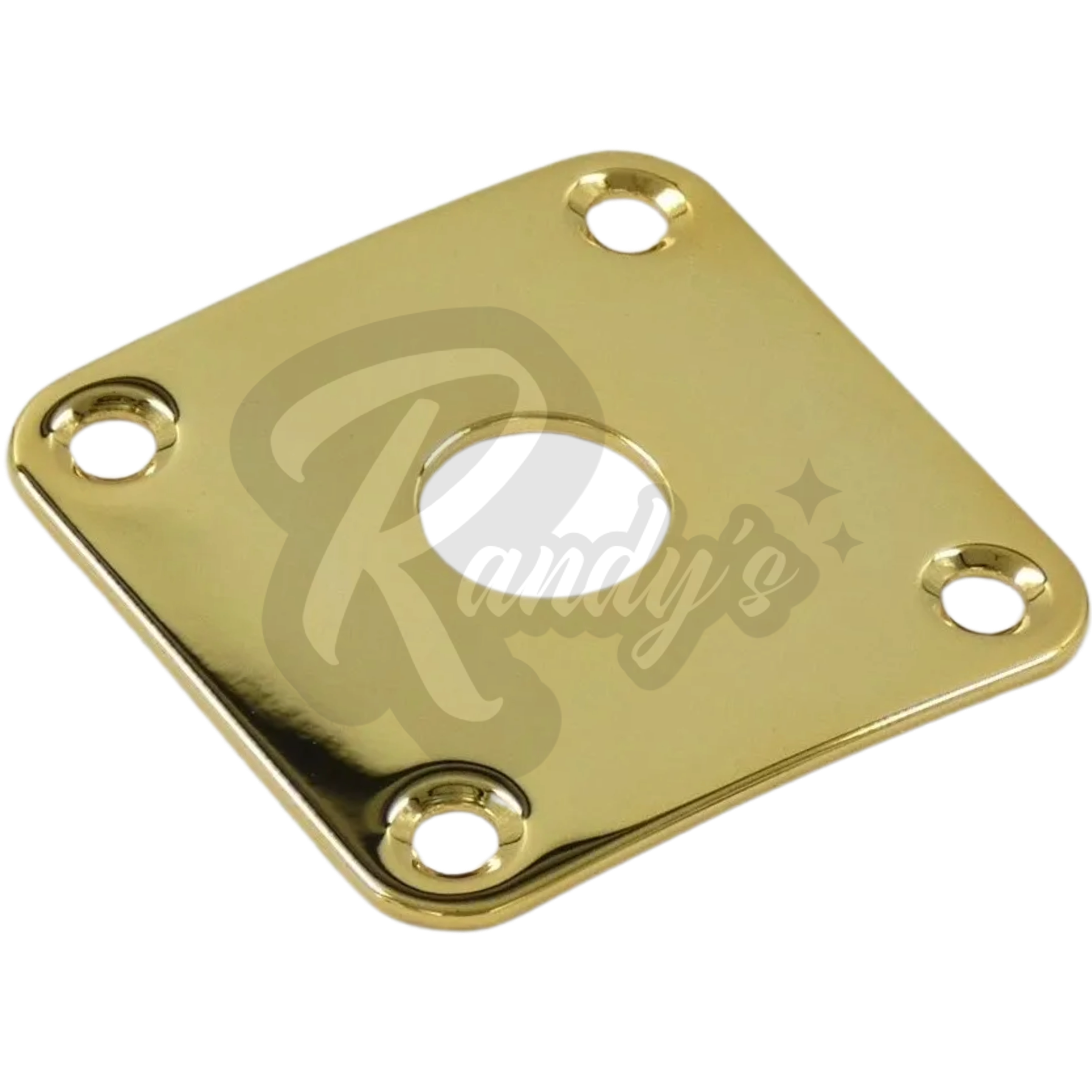 (Contemporary Series) Input Jack Plate (Square) - Fits Gibson® Les Paul® - Randy's LLC