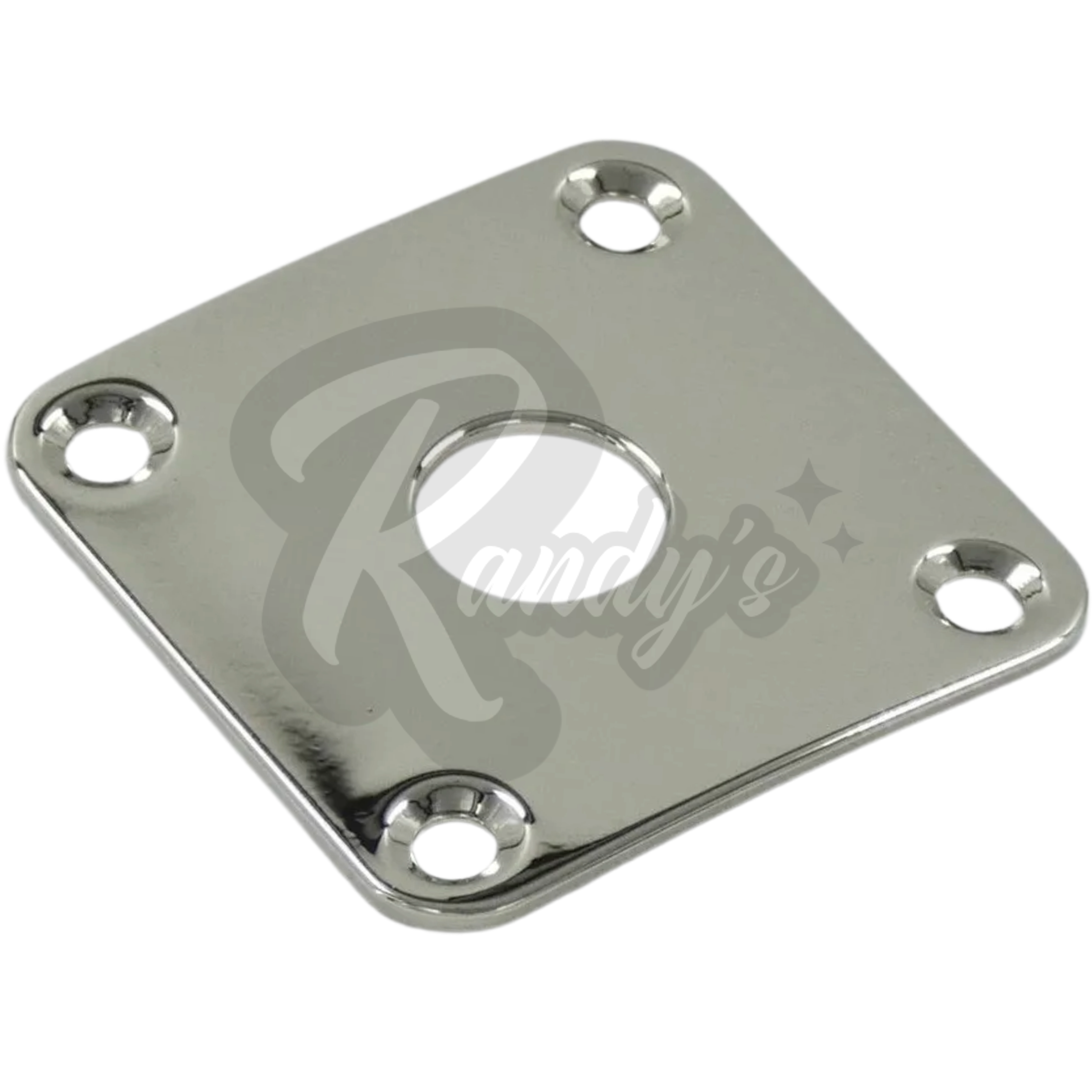 (Contemporary Series) Input Jack Plate (Square) - Fits Gibson® Les Paul® - Randy's LLC