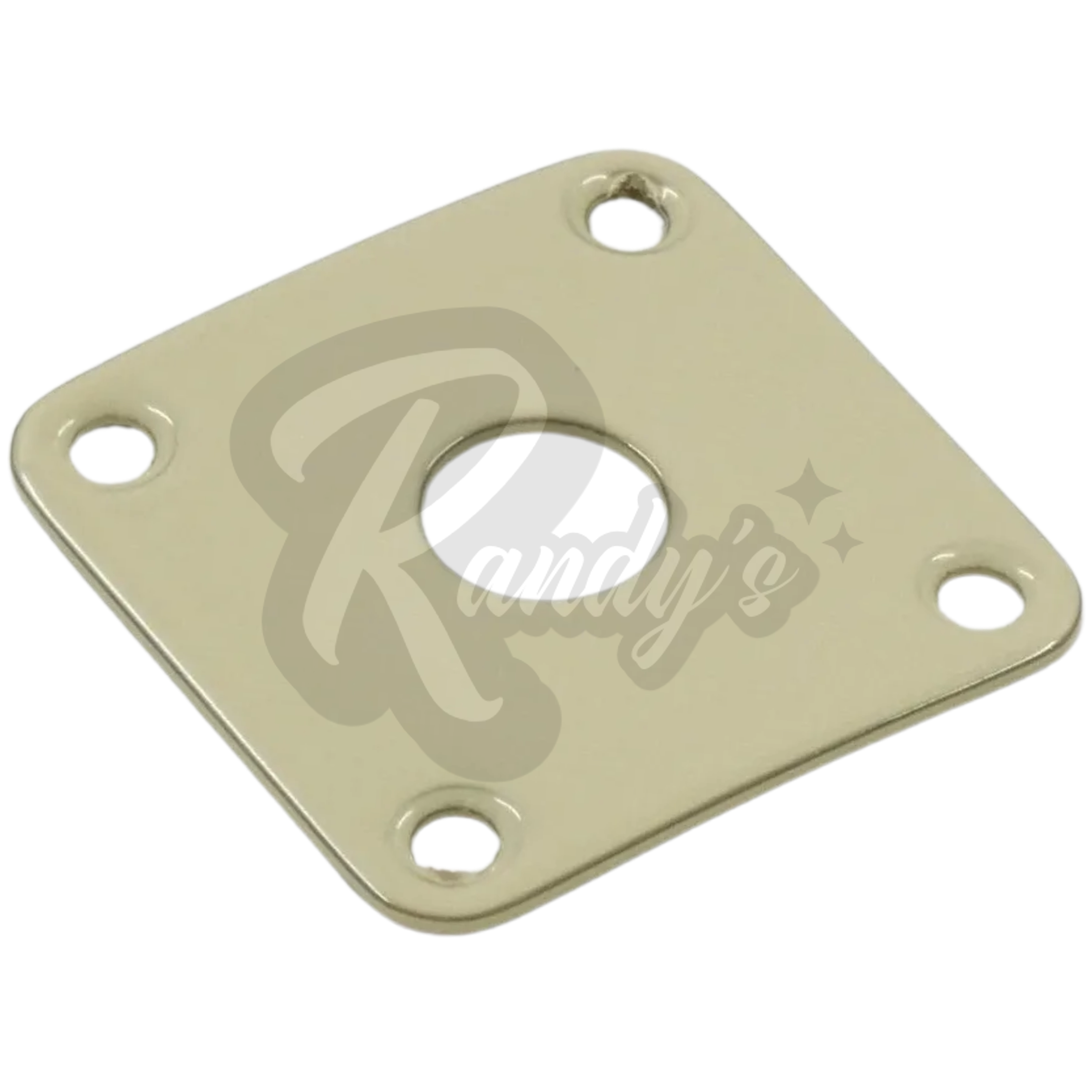 (Contemporary Series) Input Jack Plate (Square) - Fits Gibson® Les Paul® - Randy's LLC