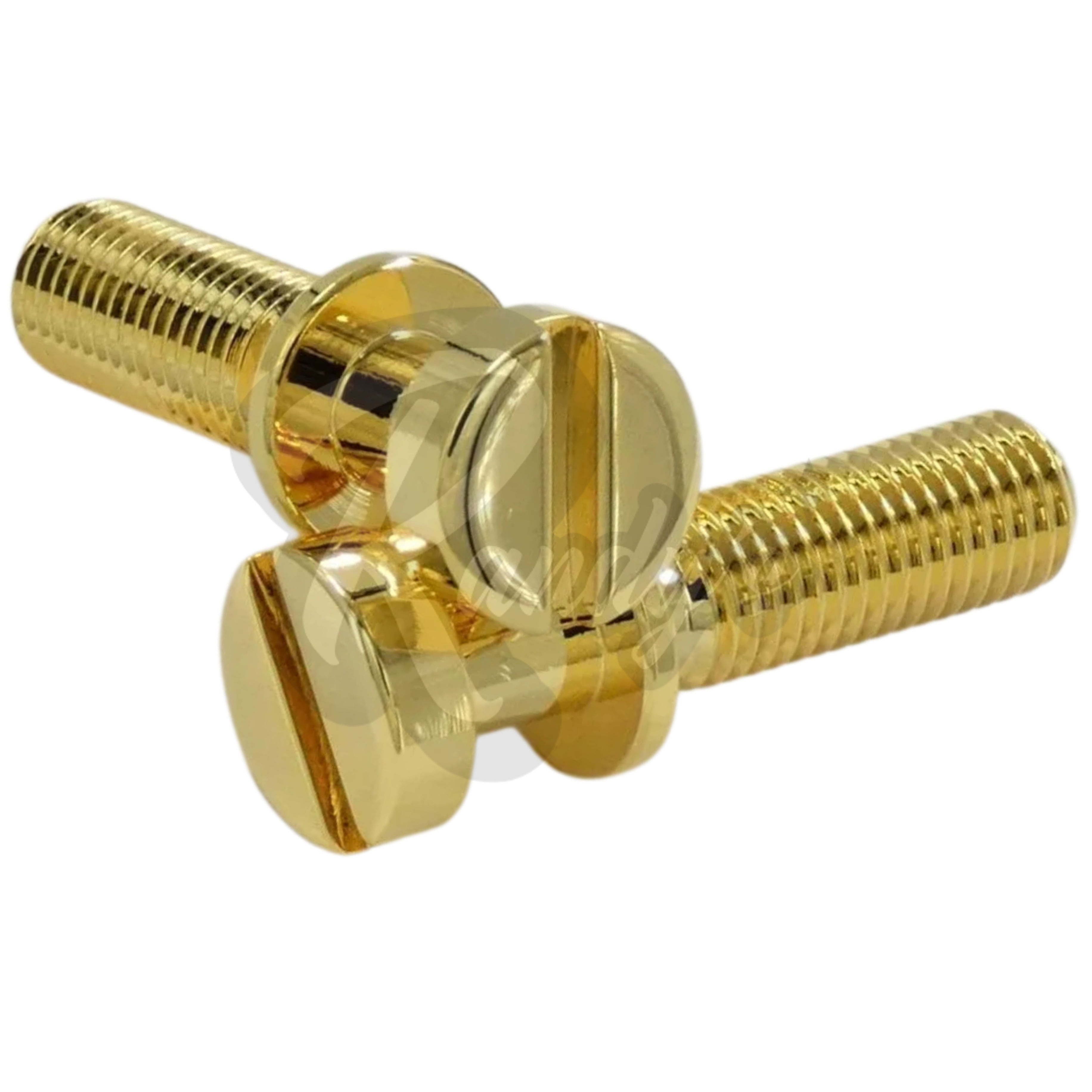 (Contemporary Series) Stop Bar Tailpiece Studs (Brass) - Fits Gibson® - Randy's LLC