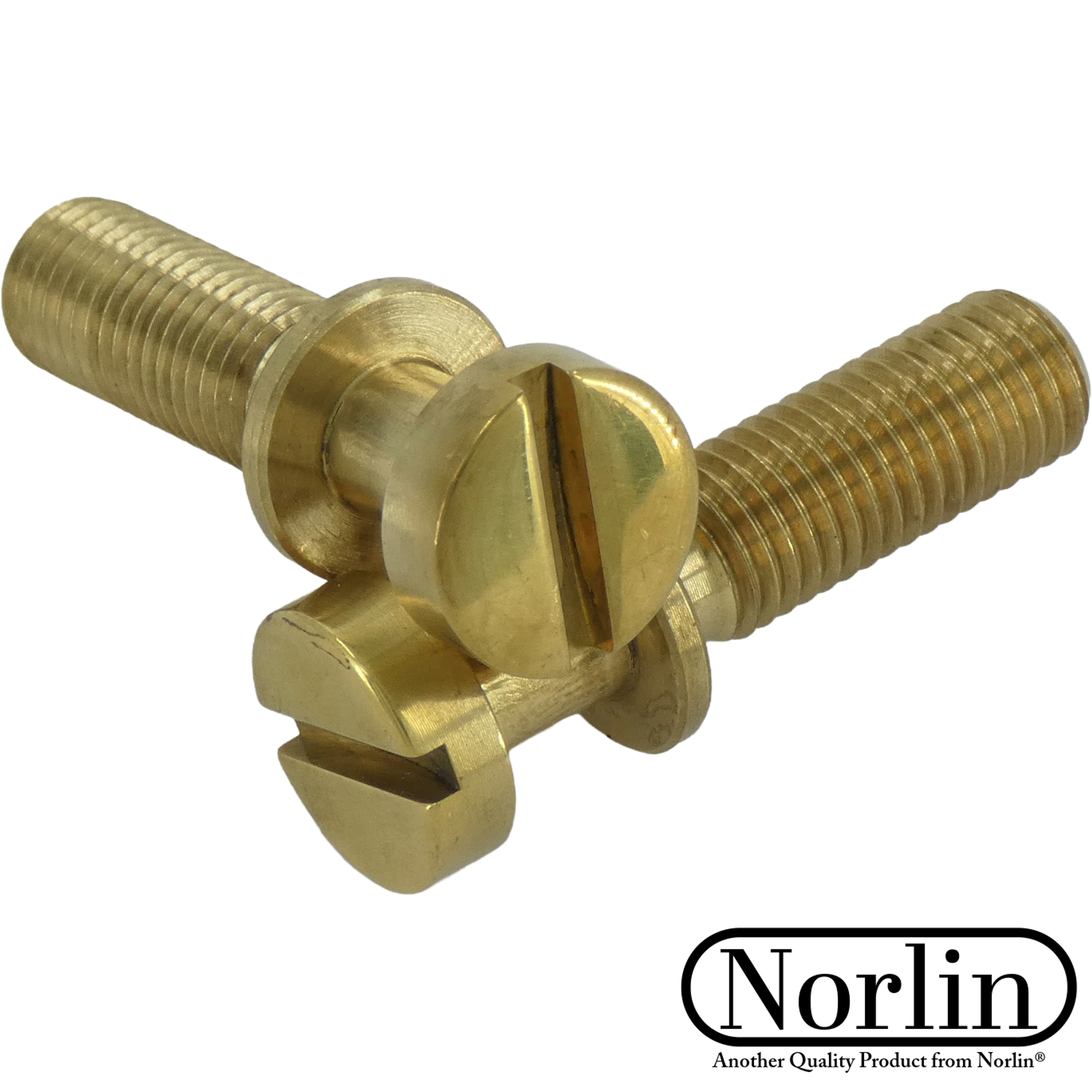 Vintage RAW Brass Stop Bar Tailpiece Studs for Gibson® Guitars - Randy's LLC
