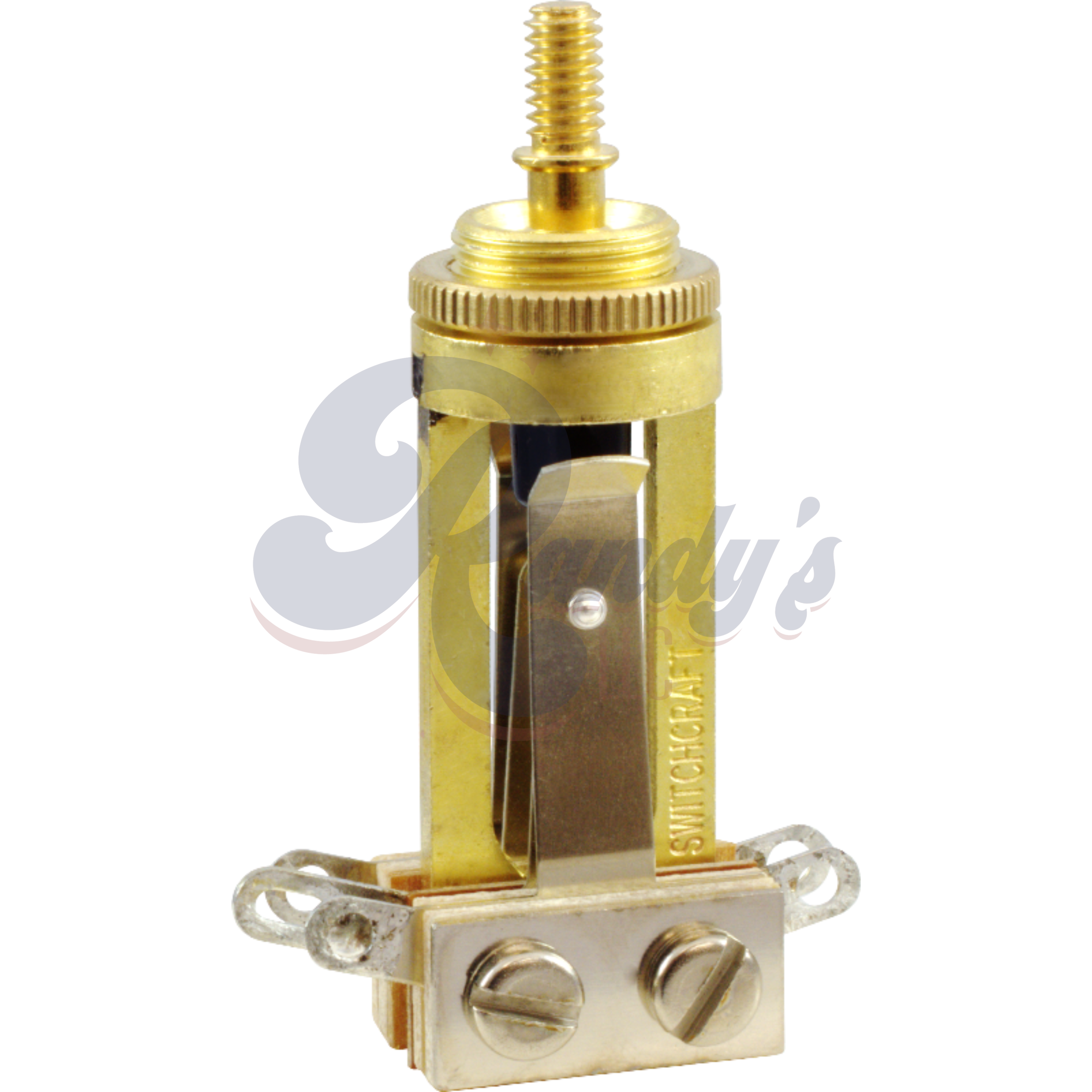 Switchcraft 3-Way Toggle Switch (Straight/Long) - Fits Gibson® Les Paul® - Randy's LLC