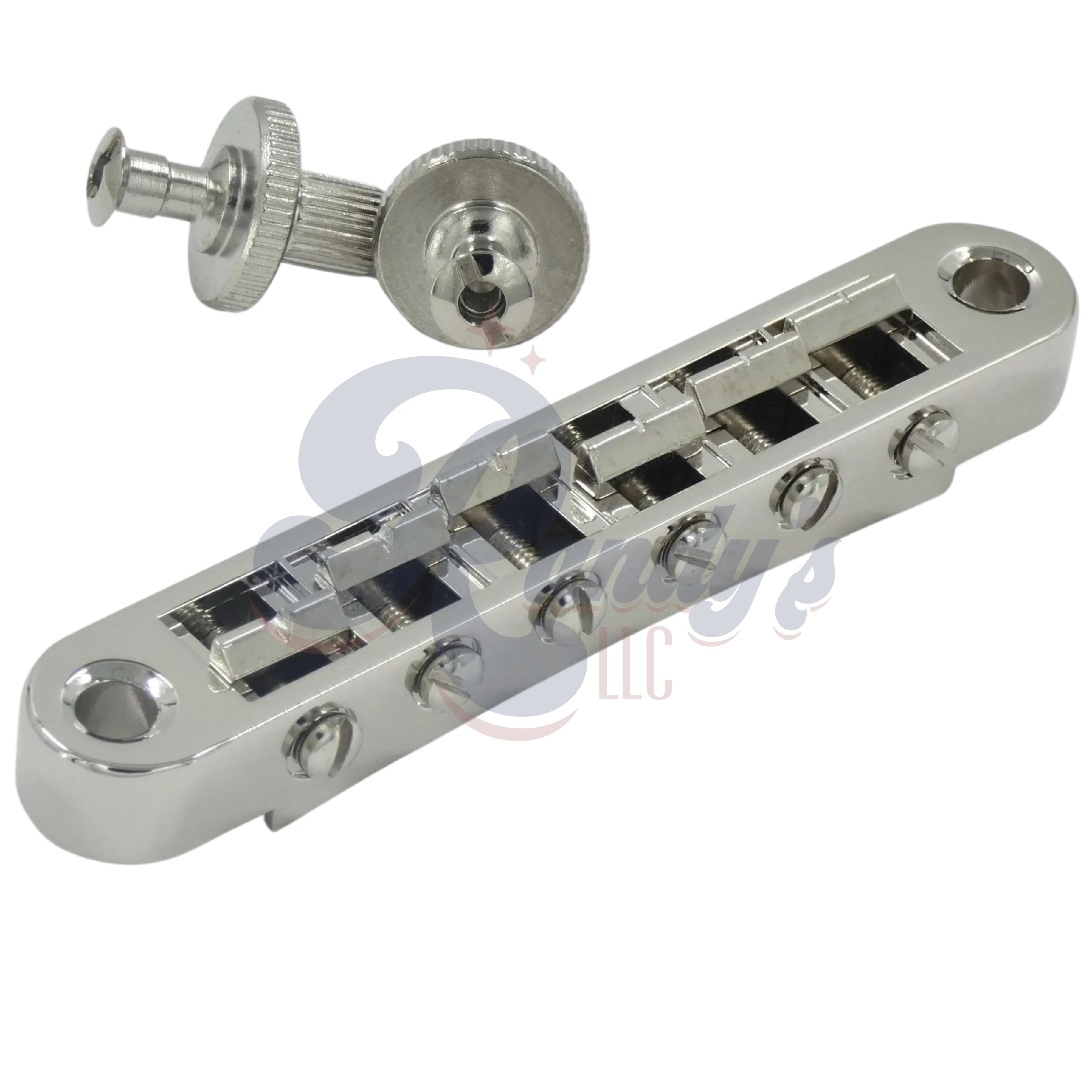Advanced Plating | "Pinnacle Series" Tune-O-Matic TOM Locking Bridge & Posts (Zinc)- Fits Gibson® HP High Performance - Randy's LLC