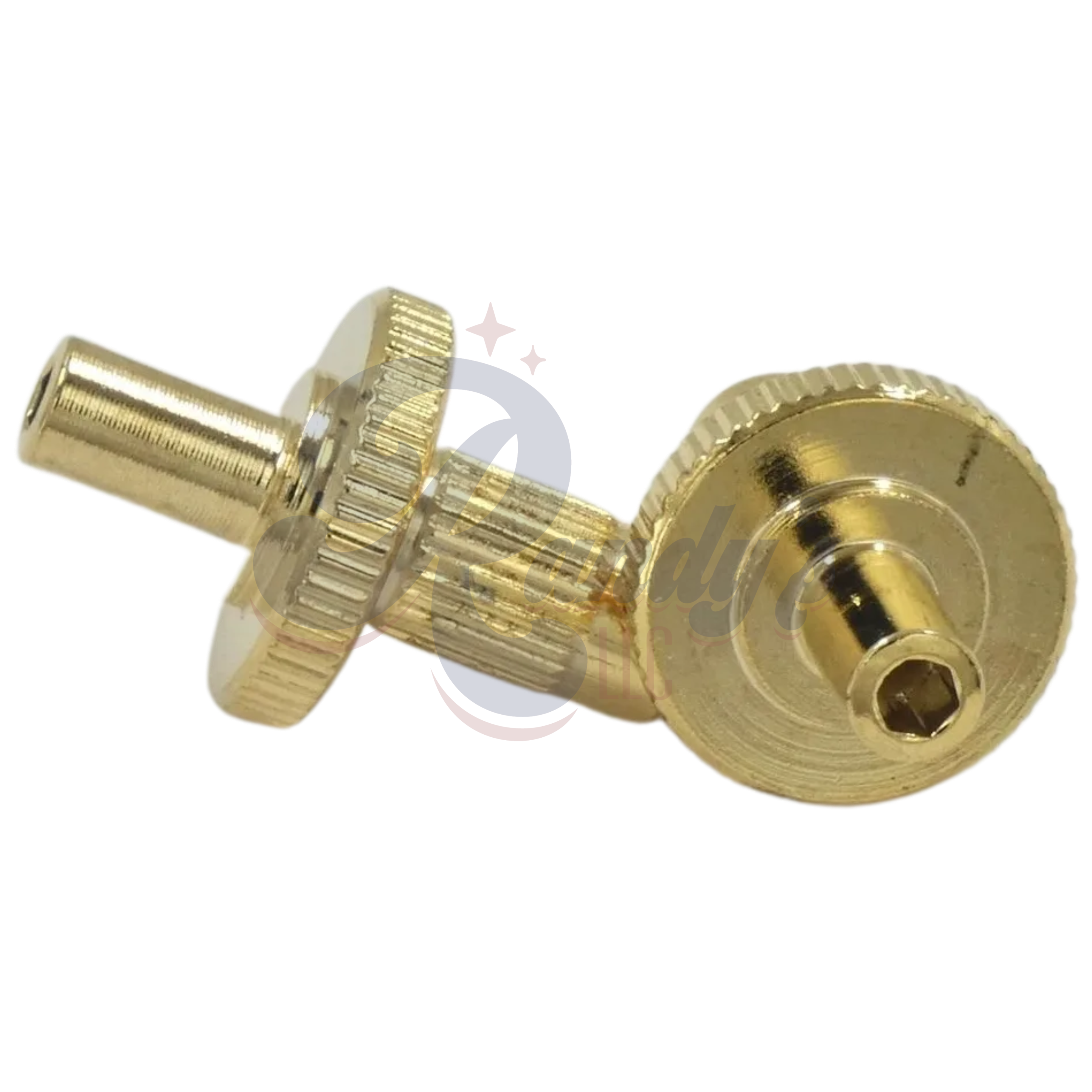 Advanced Plating (Contemporary Series) Nashville Tune-O-Matic Bridge Posts w/ Hex - Fits Gibson® - Randy's LLC