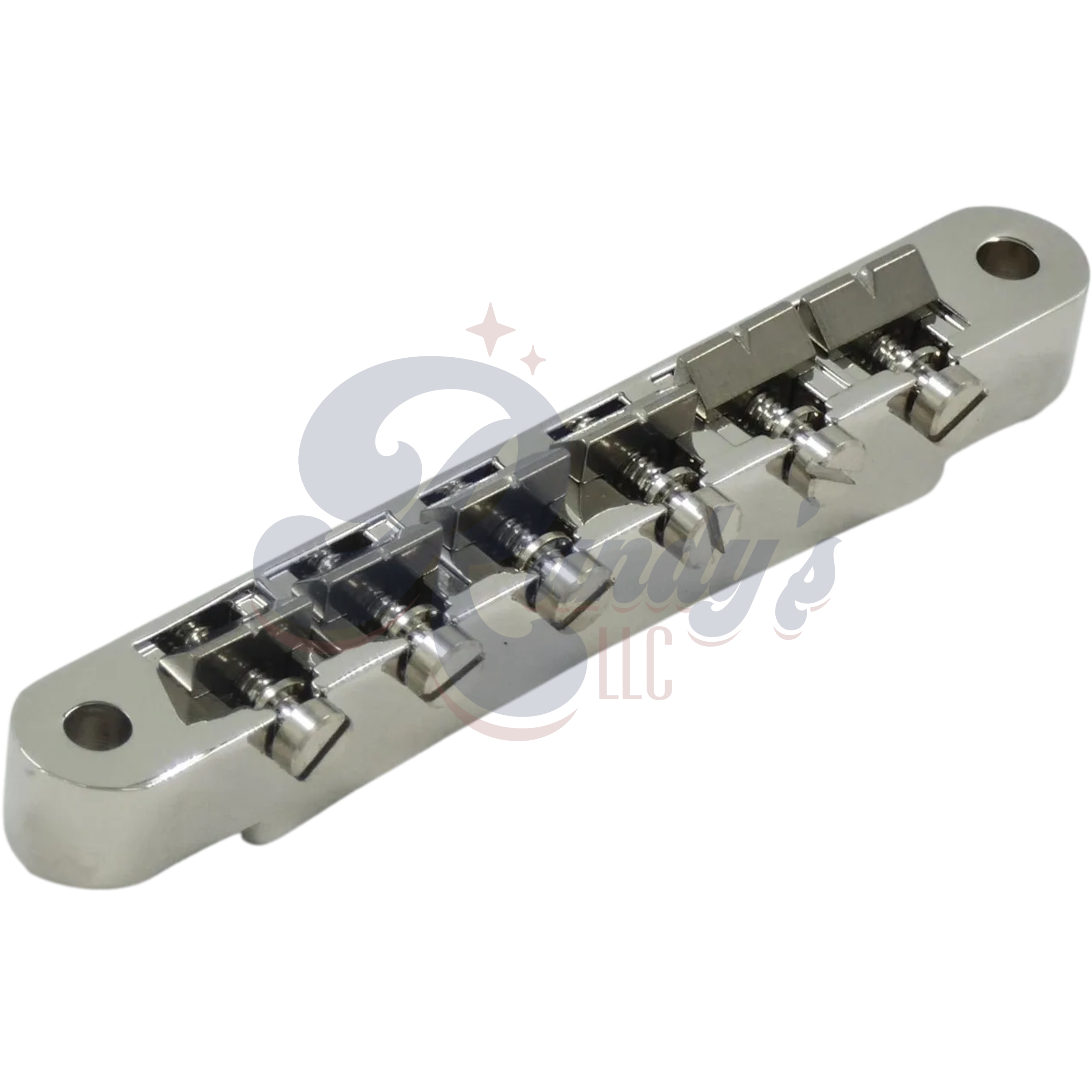 Advanced Plating | ABR-1 Bridge w/ Notched Titanium Saddles - Fits Gibson® - Randy's LLC