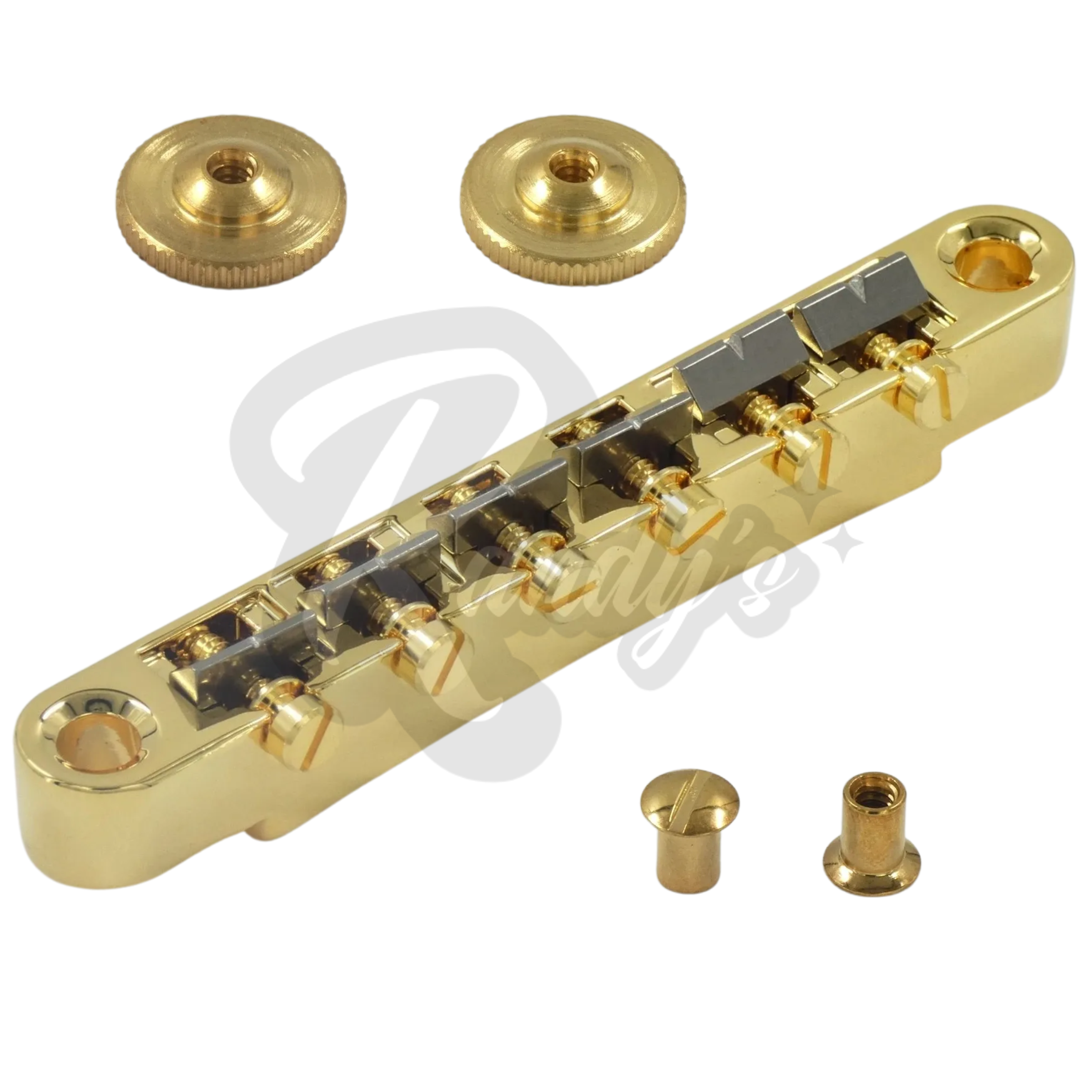 (Pinnacle Series) ABR-1 Locking Bridge w/ Titanium Saddles - Fits Gibson® HP High Performance - Randy's LLC