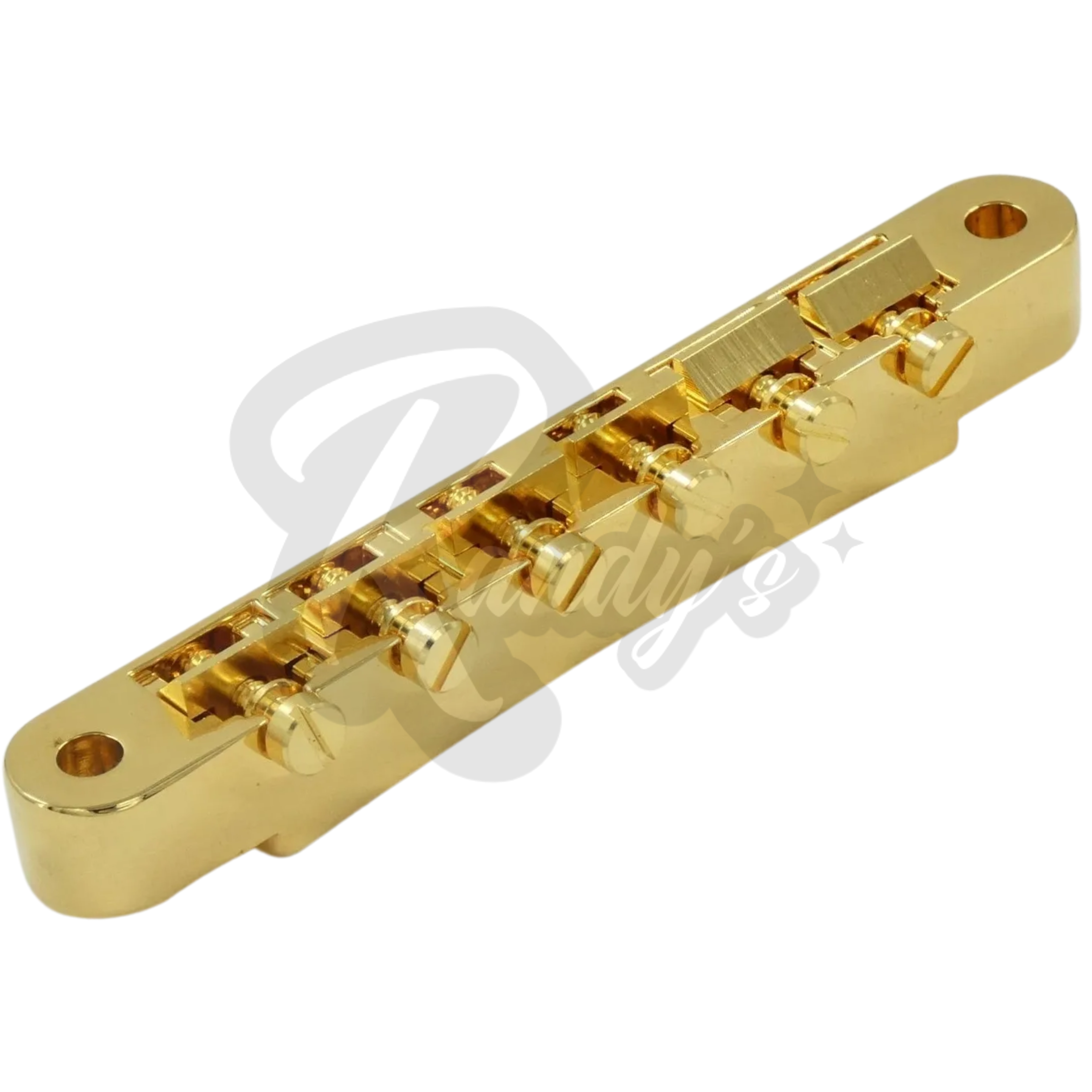 ABR-1 Bridge w/ Plated Brass Saddles - Fits Gibson® - Randy's LLC