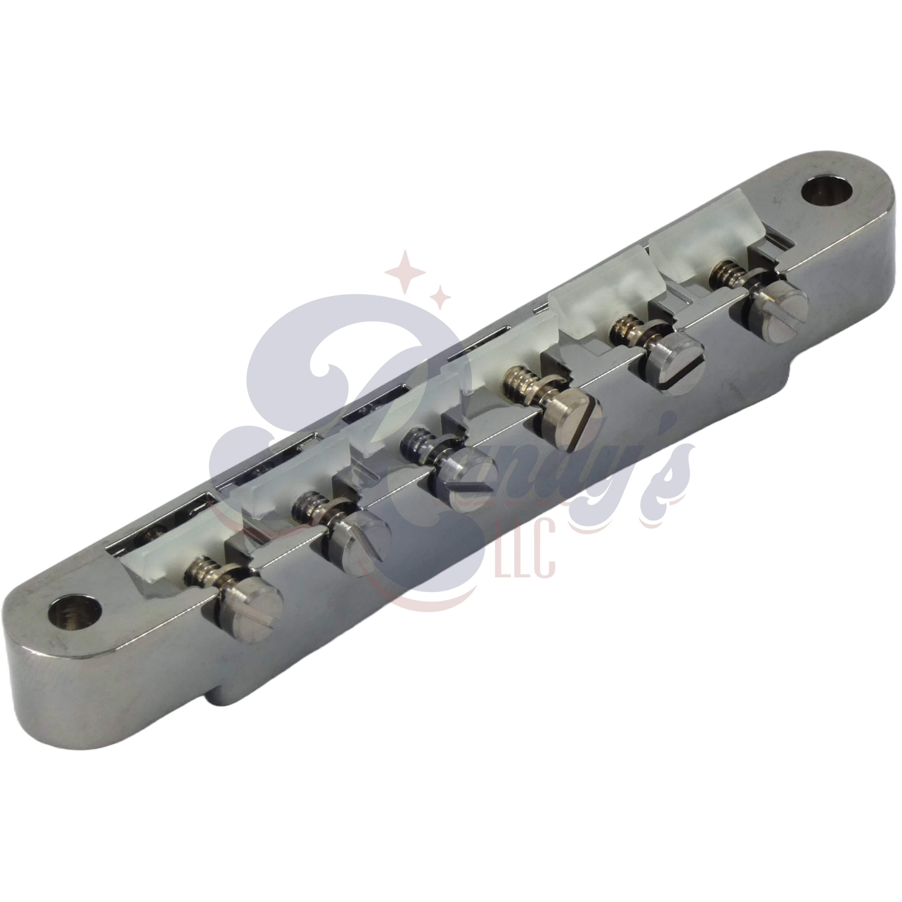Advanced Plating (Vintage Series) ABR-1 Bridge w/ Nylon Saddles - Fits Gibson® - Randy's LLC
