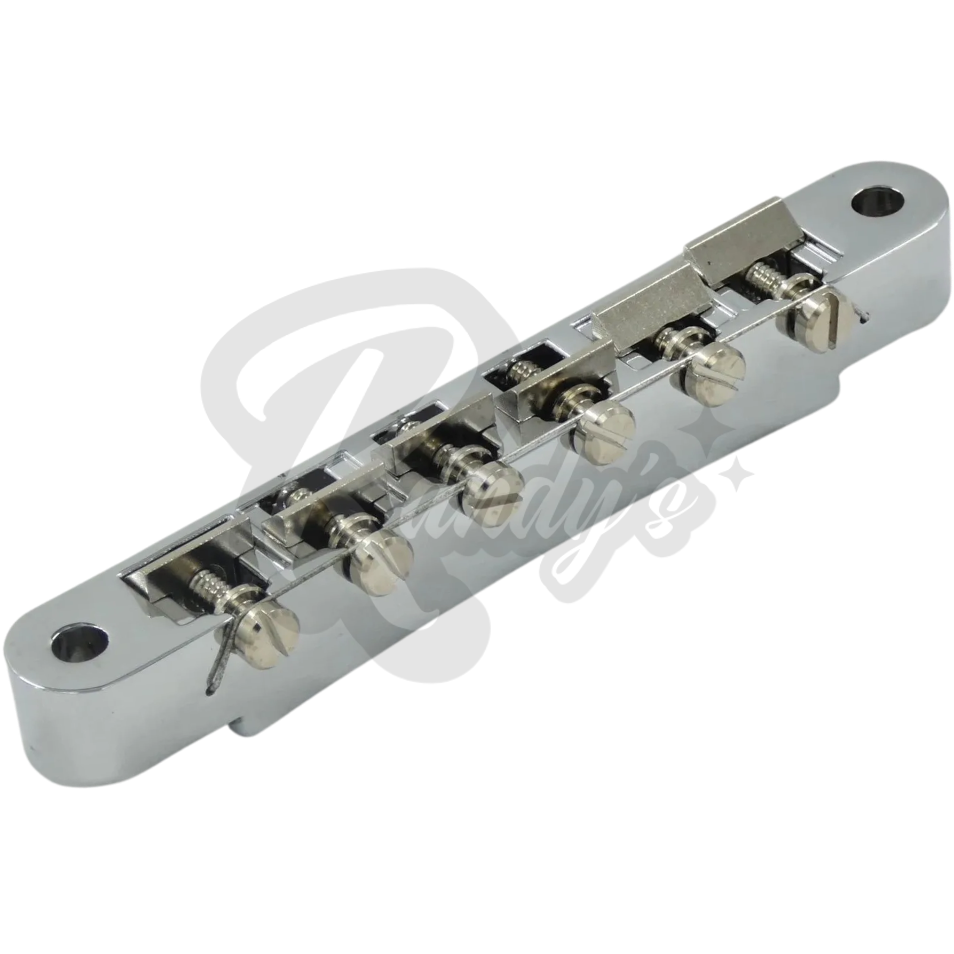 ABR-1 Bridge w/ Plated Brass Saddles (Wired) - Fits Gibson® - Randy's LLC