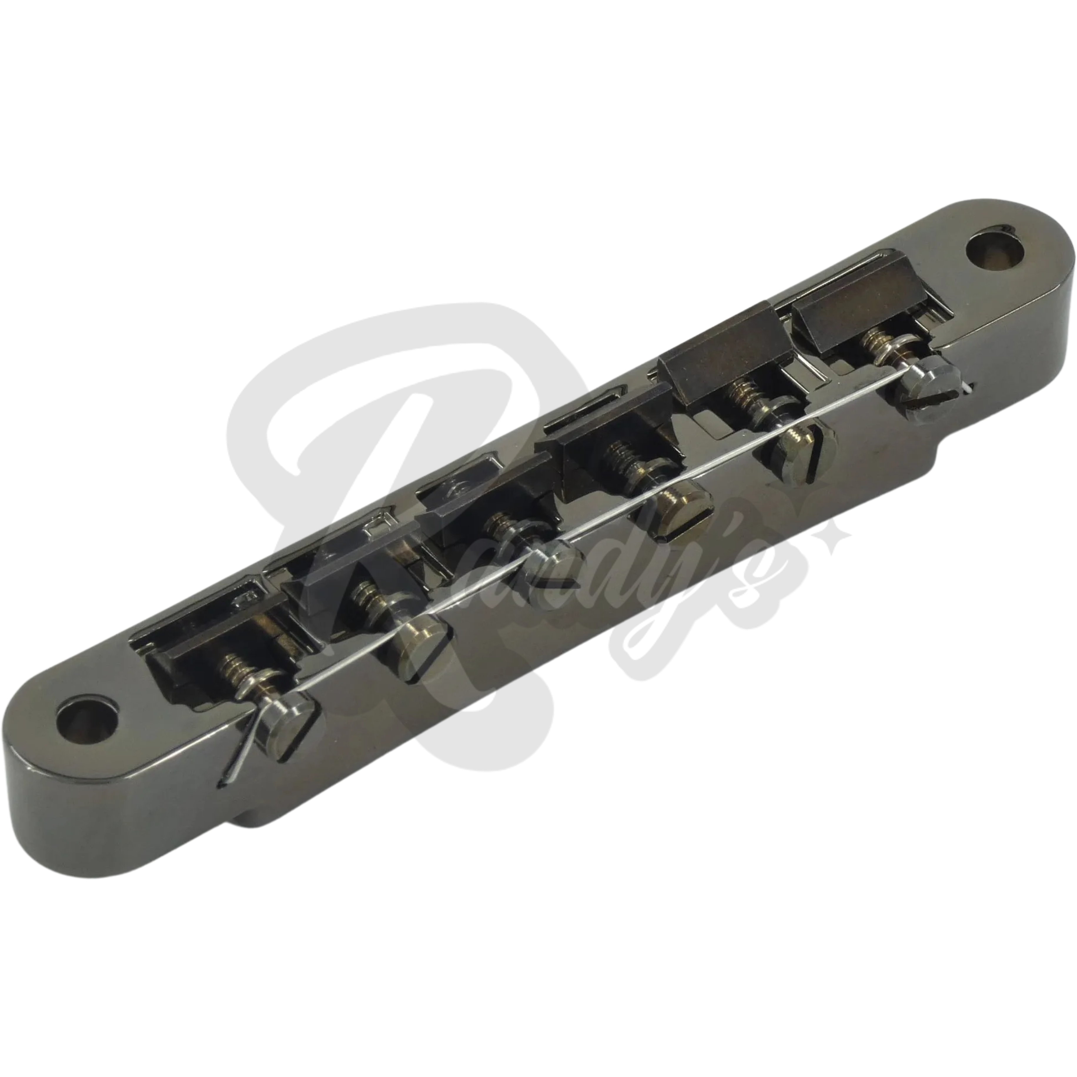 ABR-1 Bridge w/ Plated Brass Saddles (Wired) - Fits Gibson® - Randy's LLC