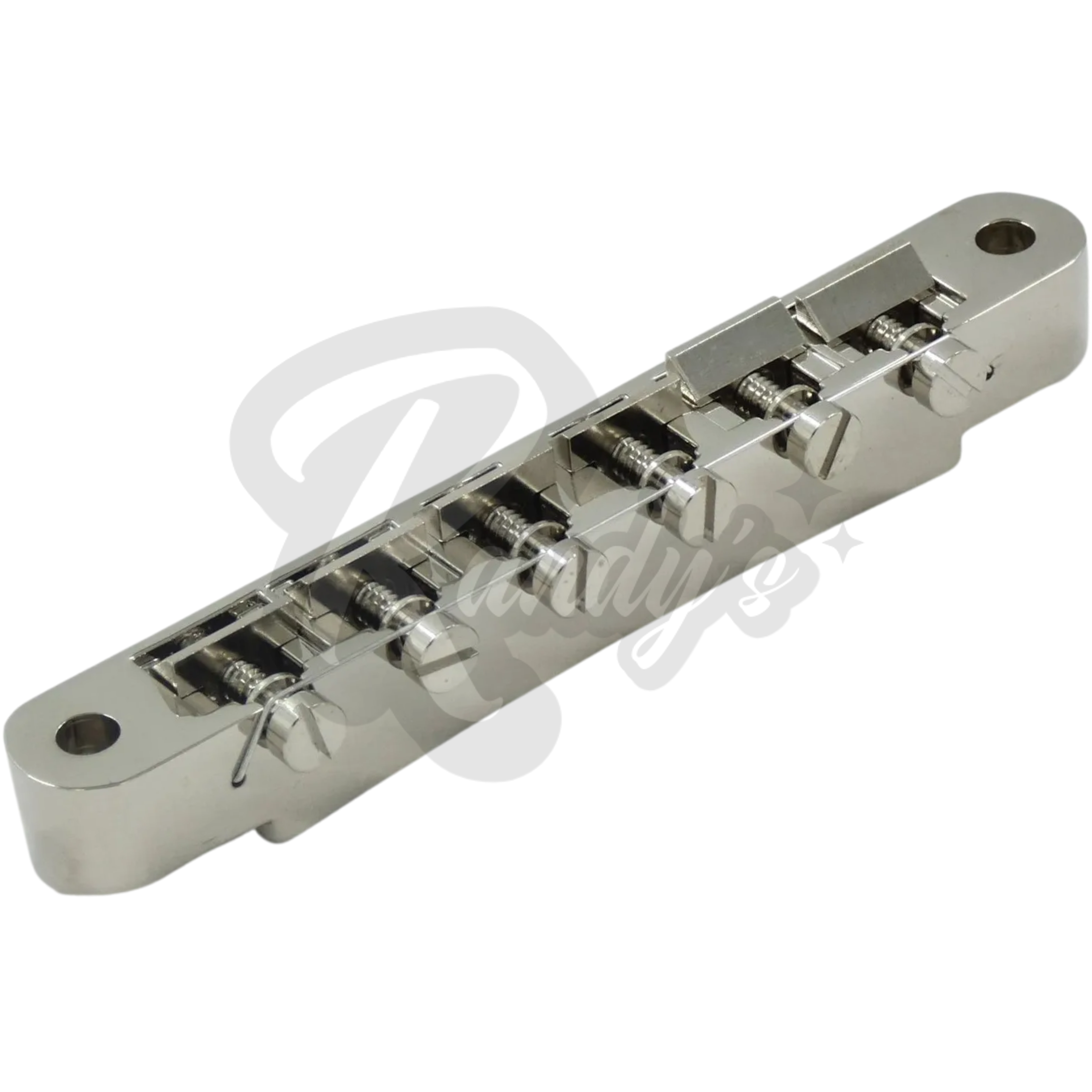 ABR-1 Bridge w/ Plated Brass Saddles (Wired) - Fits Gibson® - Randy's LLC