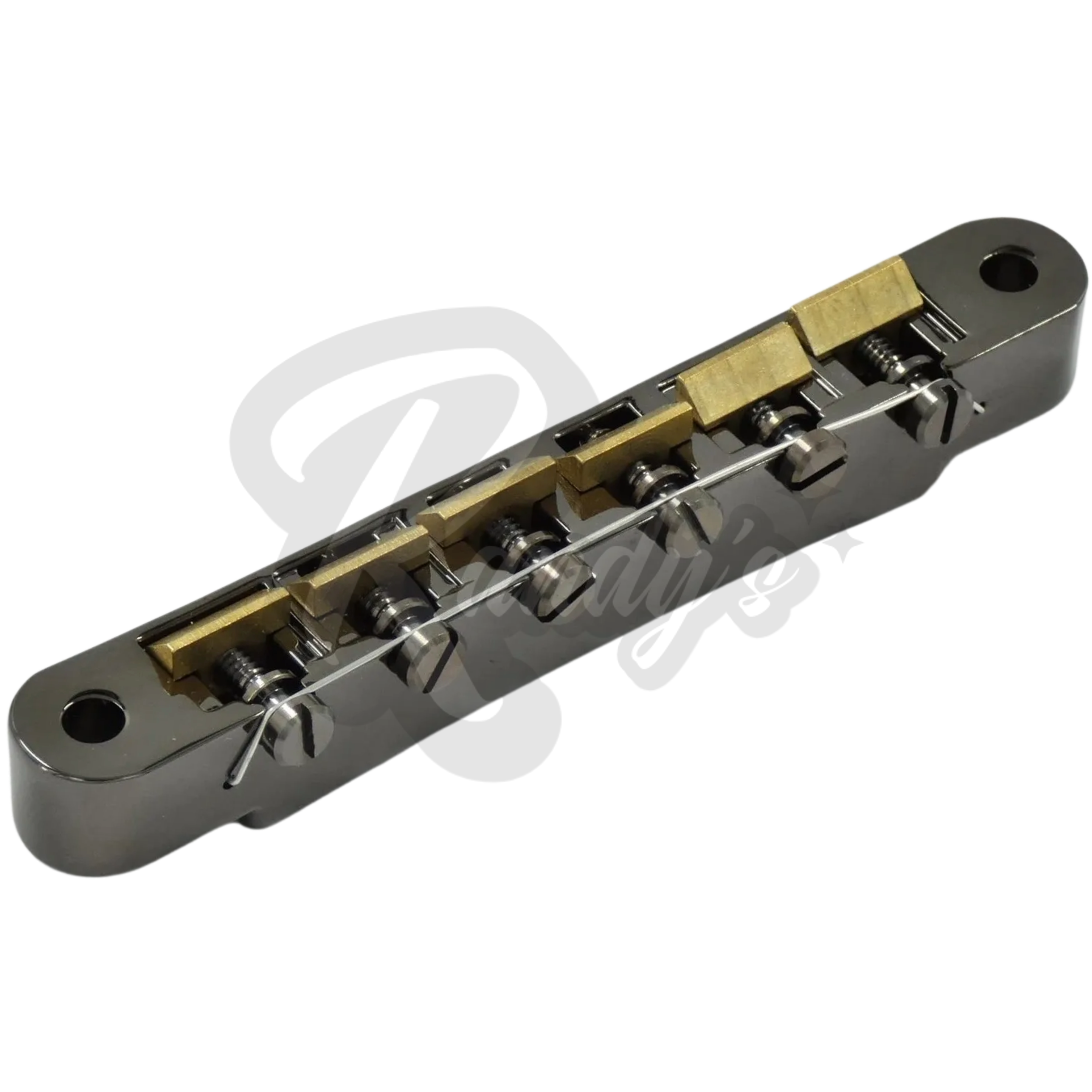 ABR-1 Bridge w/ Raw Brass Saddles (Wired) - Fits Gibson® - Randy's LLC