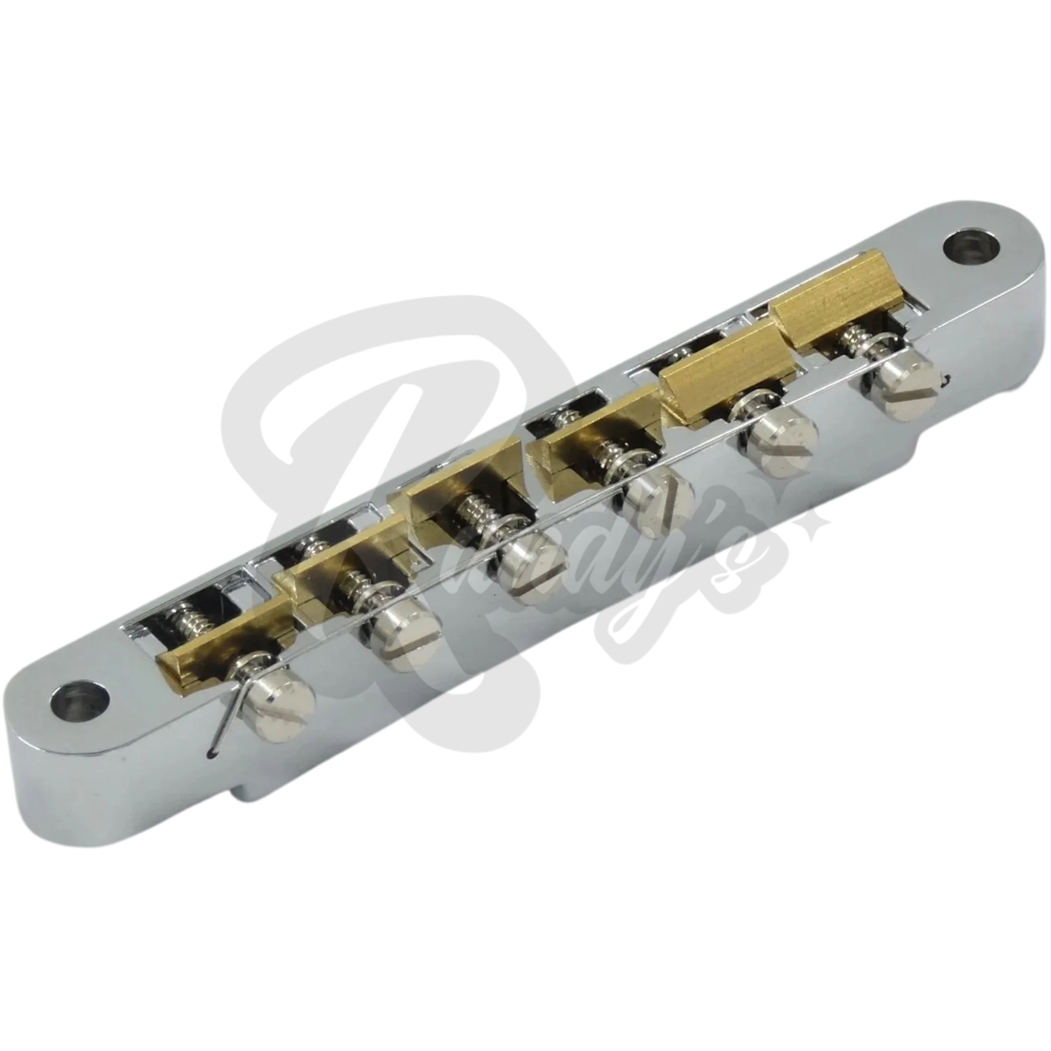 ABR-1 Bridge w/ Raw Brass Saddles (Wired) - Fits Gibson® - Randy's LLC