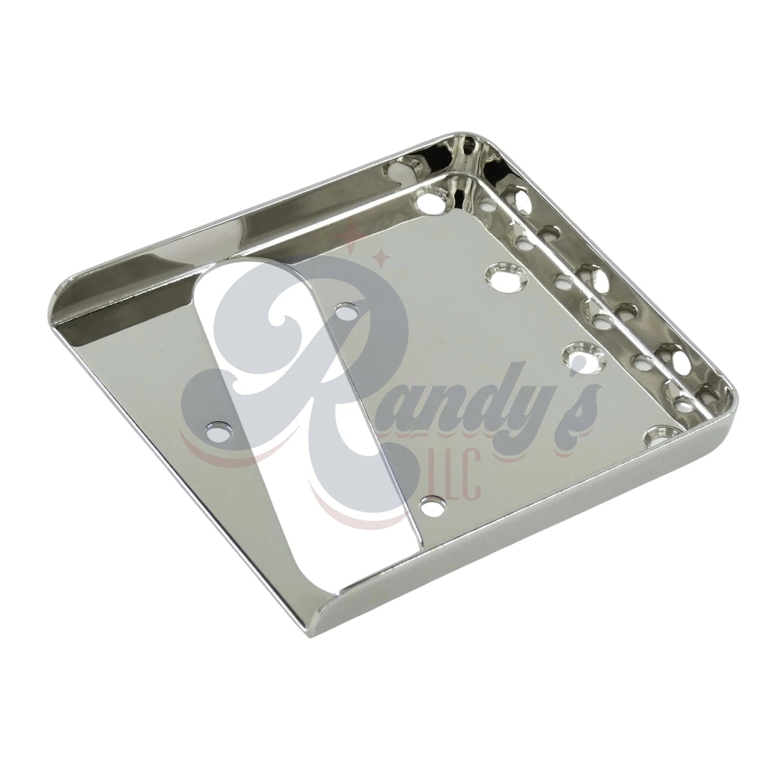 Advanced Plating | Vintage-Style Full Wall Telecaster® Bridge Plate - Fits Fender® Tele® CLOSEOUT - Randy's LLC
