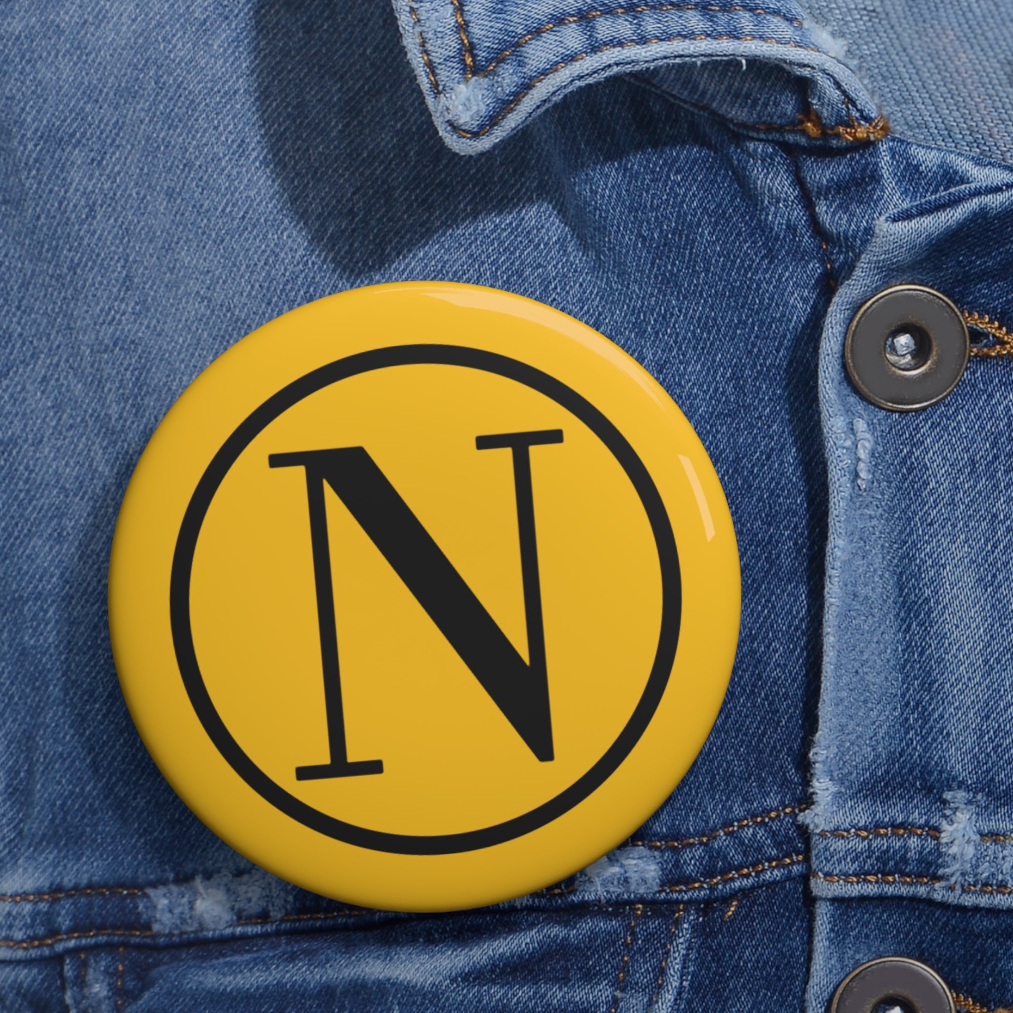 Monogram N Guitar Strap Button Pin - Randy's LLC