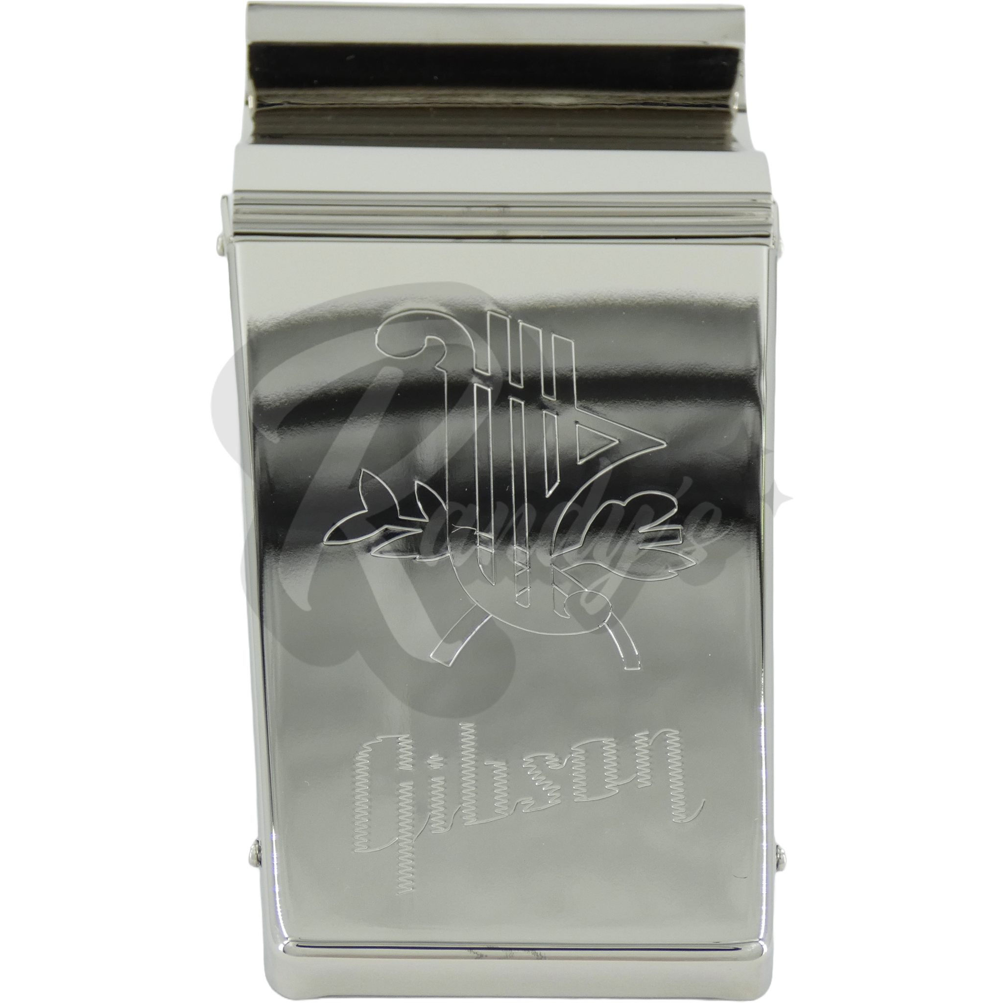 Long Engraved Lyre Tremolo Vibrato Tailpiece (CNC) - Fits Gibson® Maestro® Vibrola® - Randy's LLC