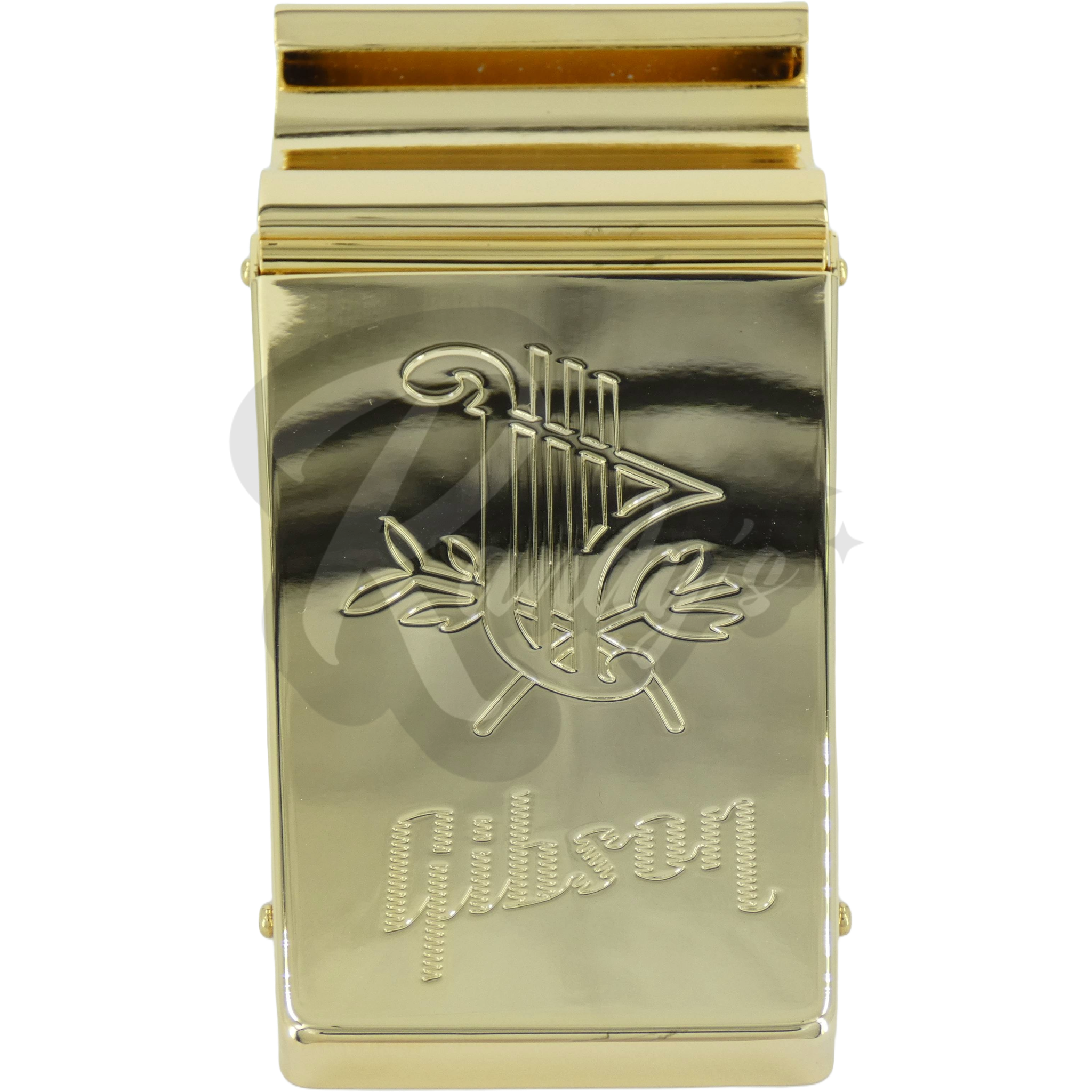 Long Engraved Lyre Tremolo Vibrato Tailpiece (CNC) - Fits Gibson® Maestro® Vibrola® - Randy's LLC