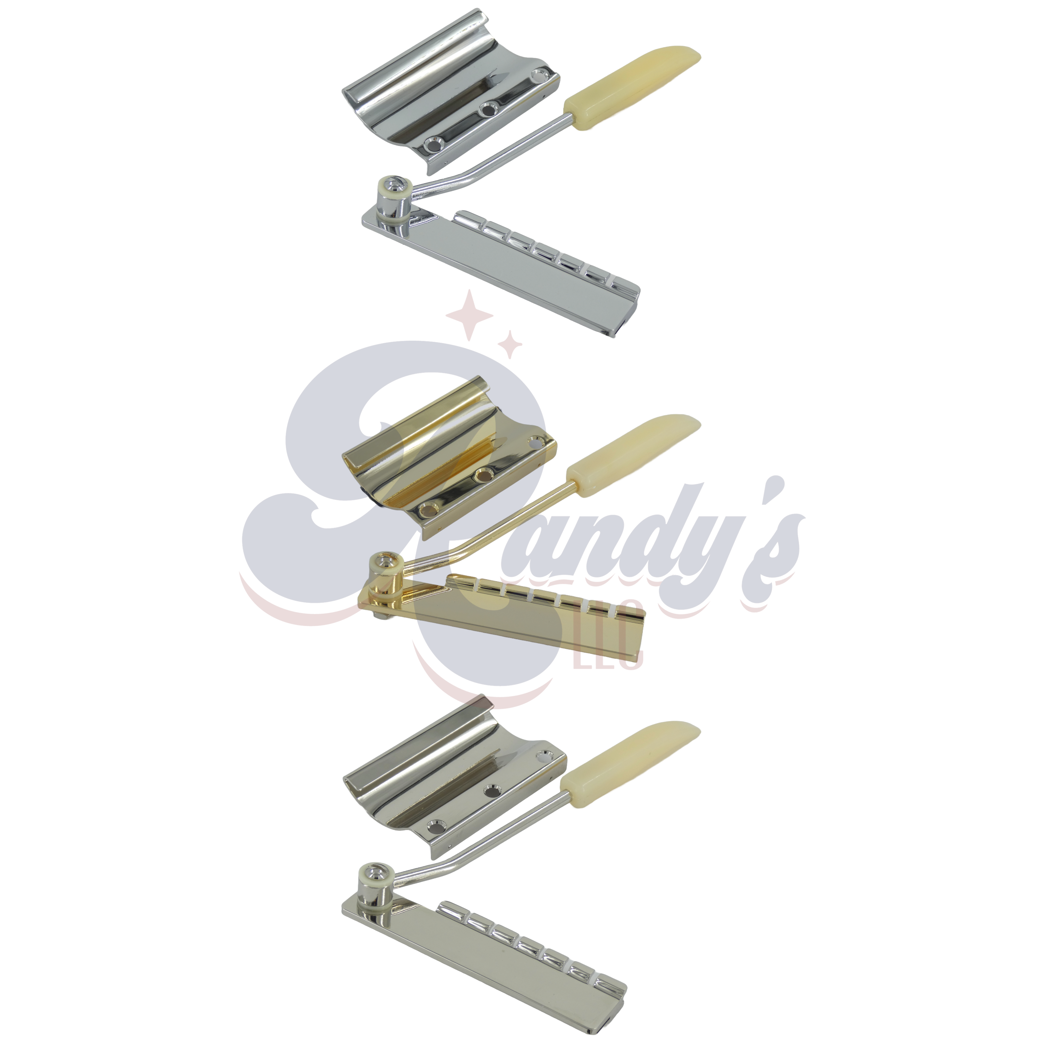 Advanced Plating | Maestro Lyre Vibrola Tremolo Tailpiece (10° Short Spring) - Fits Gibson® - Randy's LLC