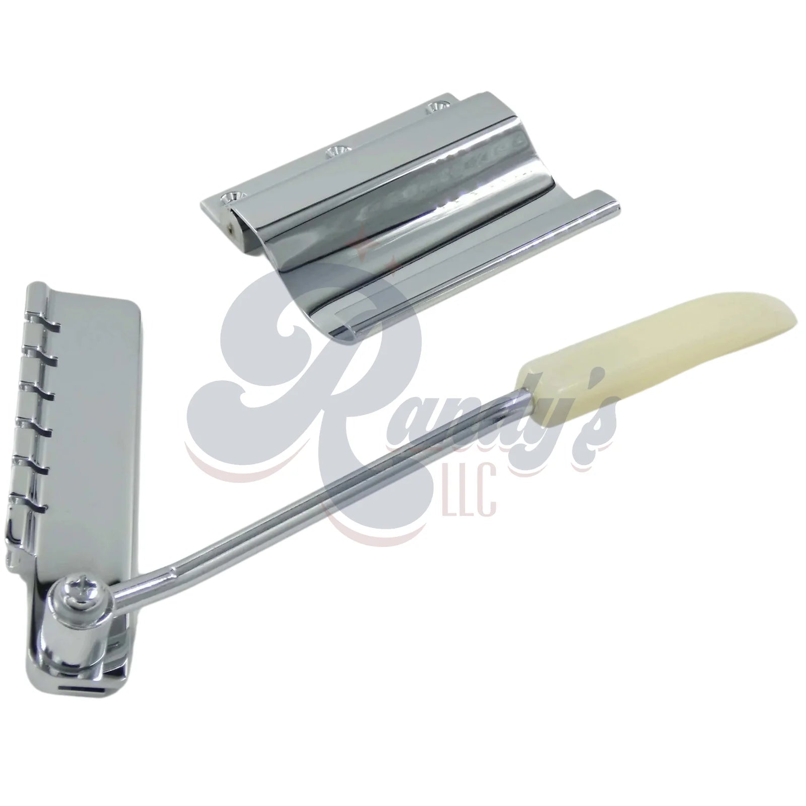 Advanced Plating | Maestro Lyre Vibrola Tremolo Tailpiece (14° Short Flange) - Fits Gibson® - Randy's LLC