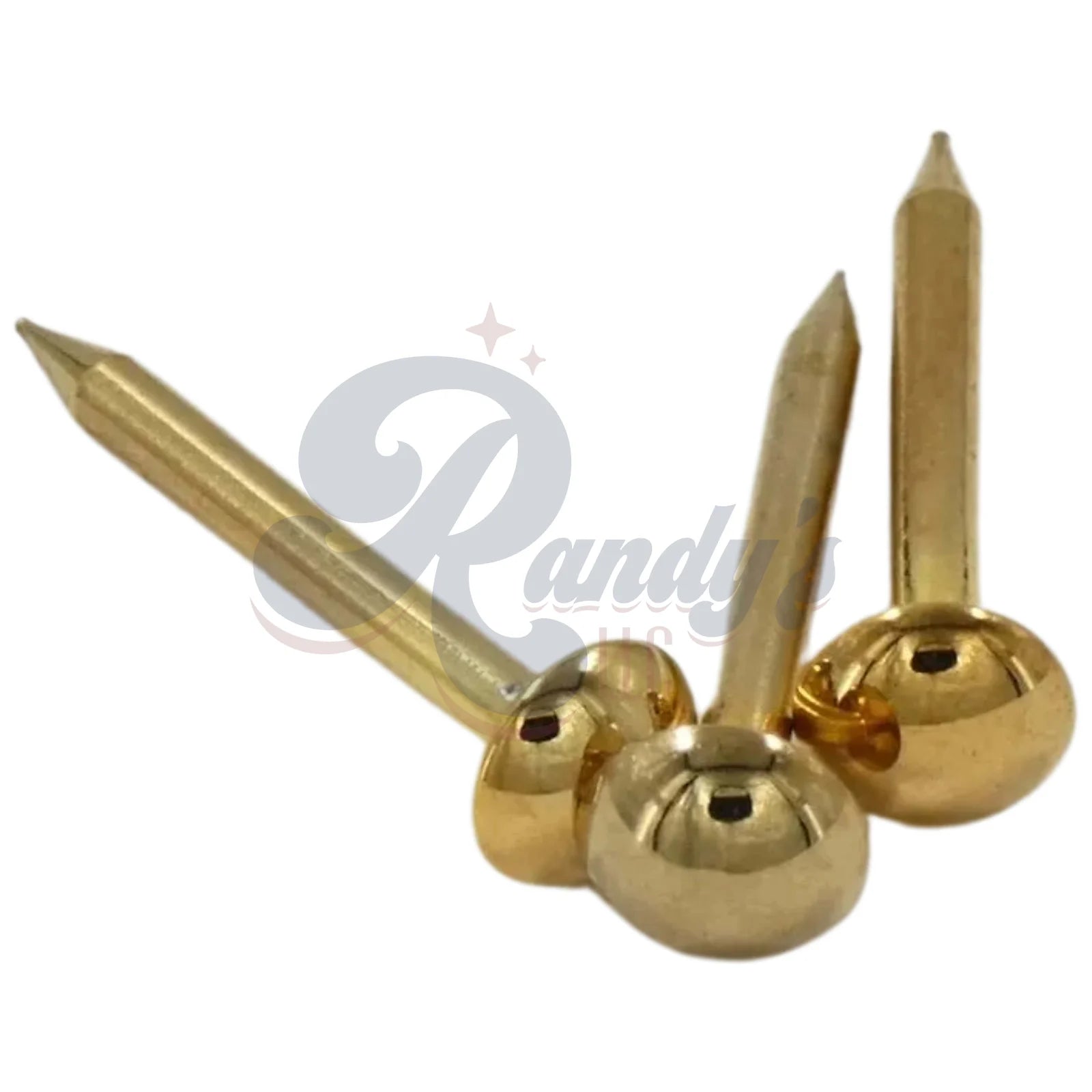 Advanced Plating | "Historic Series" '58 Flying V® String Plate Tailpiece Brads - Fits Gibson® - Randy's LLC