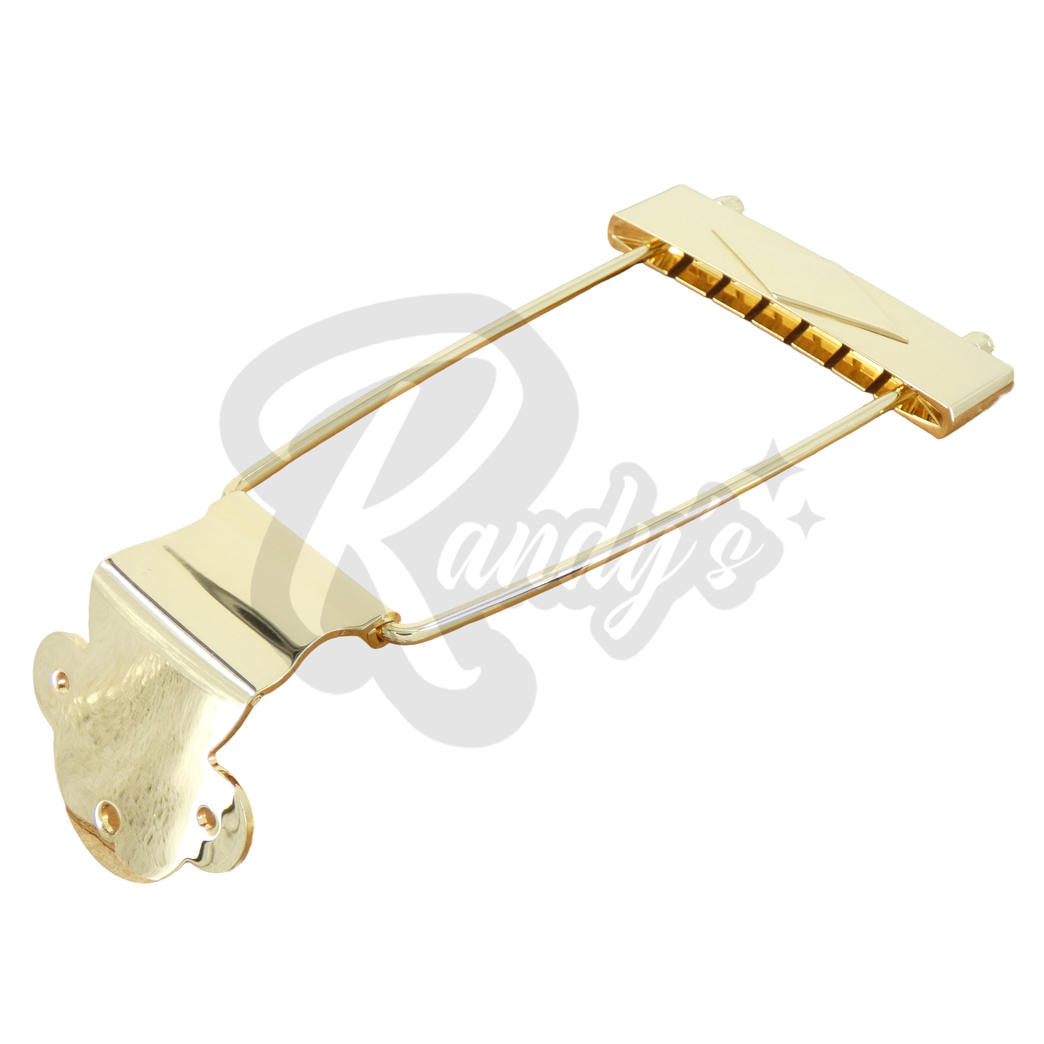 TP-70 Diamond Clover Archtop Trapeze Tailpiece (CNC) - Fits Gibson® ES-335 & Trini Lopez - Randy's LLC