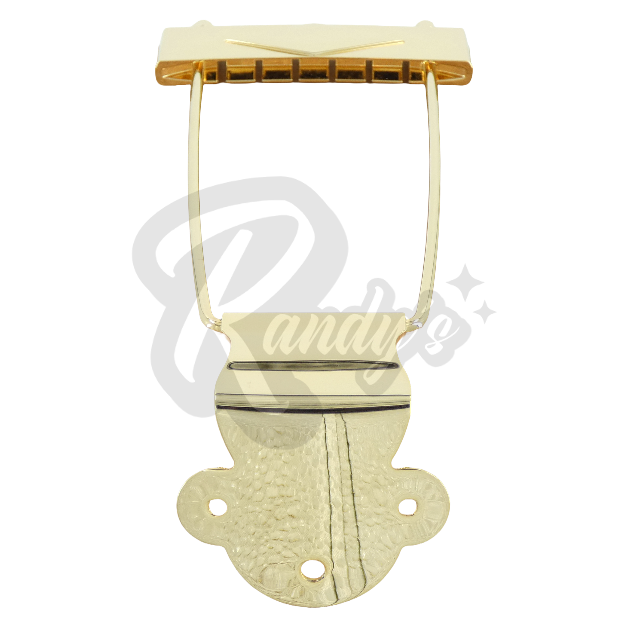 TP-70 Diamond Clover Archtop Trapeze Tailpiece (CNC) - Fits Gibson® ES-335 & Trini Lopez - Randy's LLC