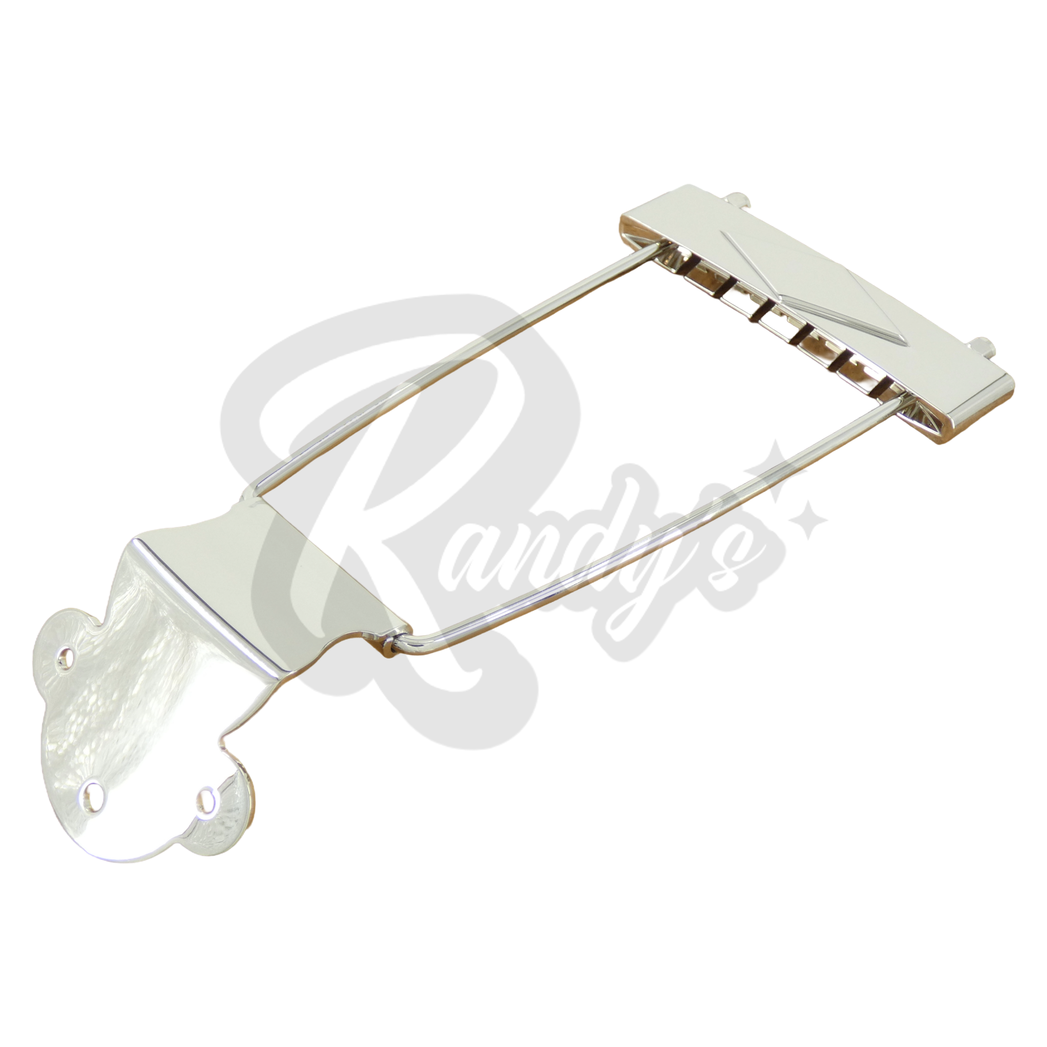 TP-70 Diamond Clover Archtop Trapeze Tailpiece (CNC) - Fits Gibson® ES-335 & Trini Lopez - Randy's LLC