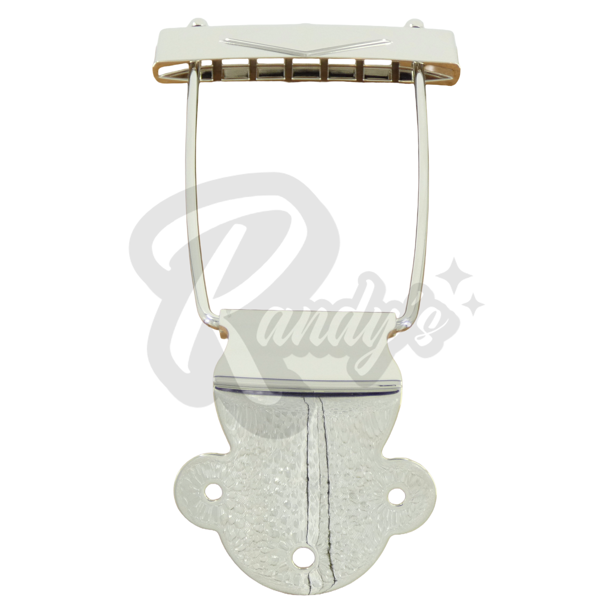 TP-70 Diamond Clover Archtop Trapeze Tailpiece (CNC) - Fits Gibson® ES-335 & Trini Lopez - Randy's LLC