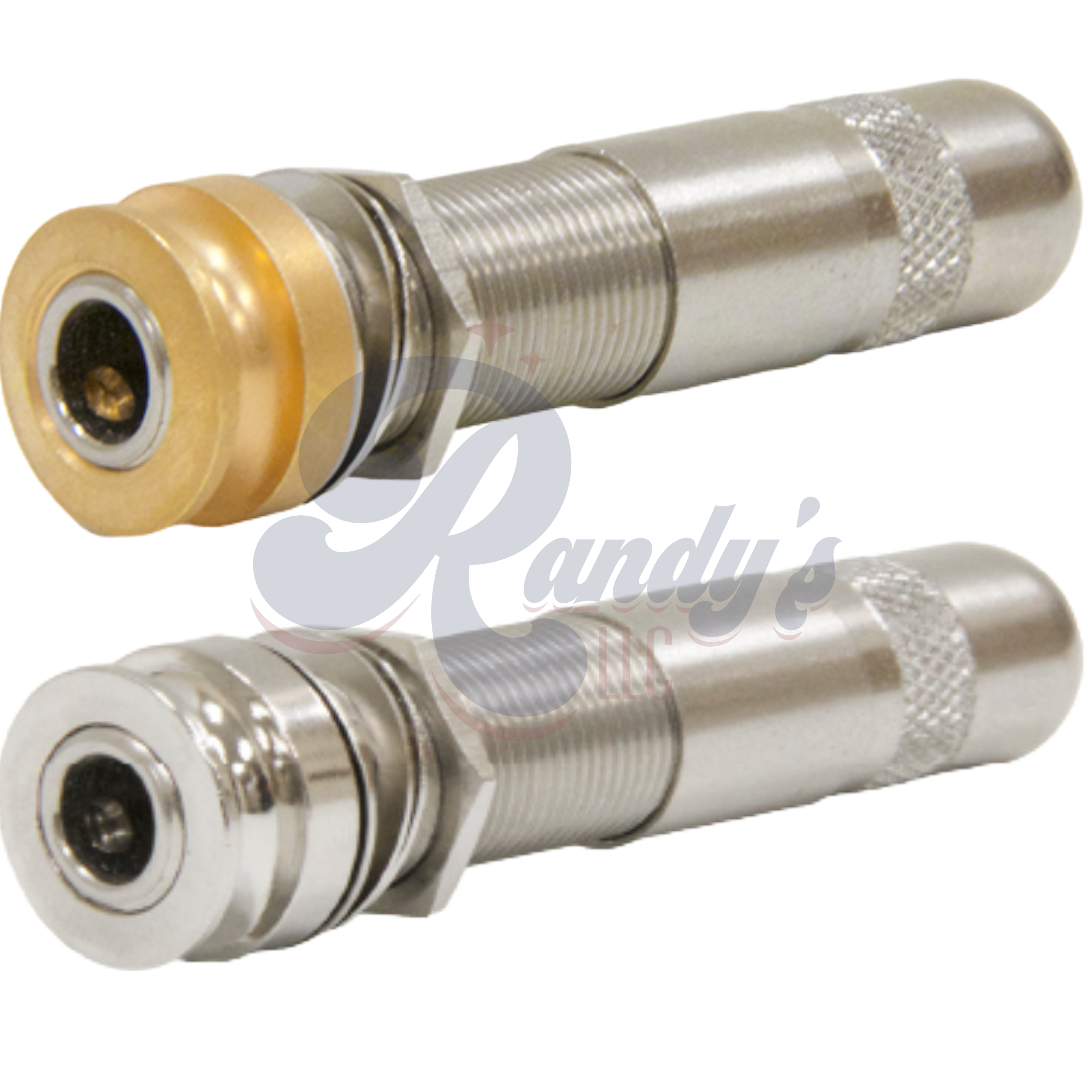 Switchcraft ¼" Input Jack - Thick Panel Mount w/ Strap Button (Stereo) - Fits Gibson® Acoustic - Randy's LLC