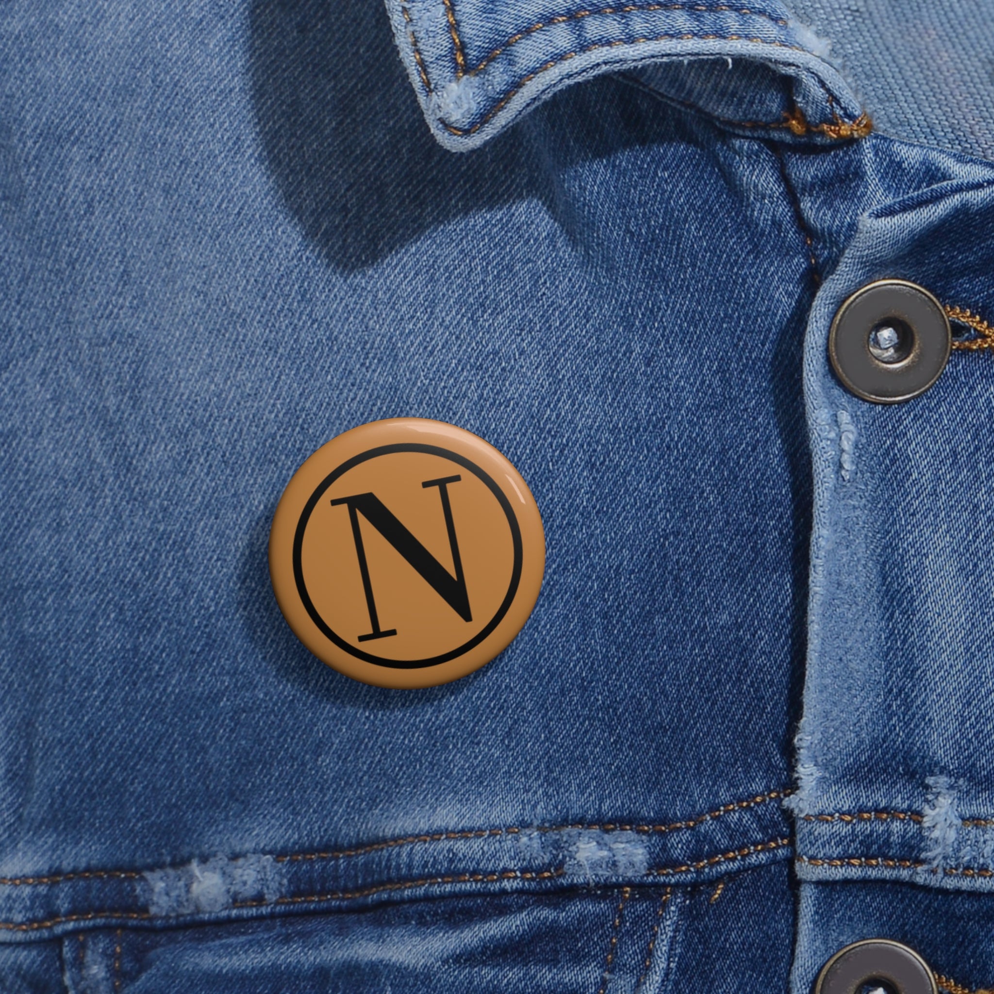 Monogram N Guitar Strap Button Pin - Randy's LLC