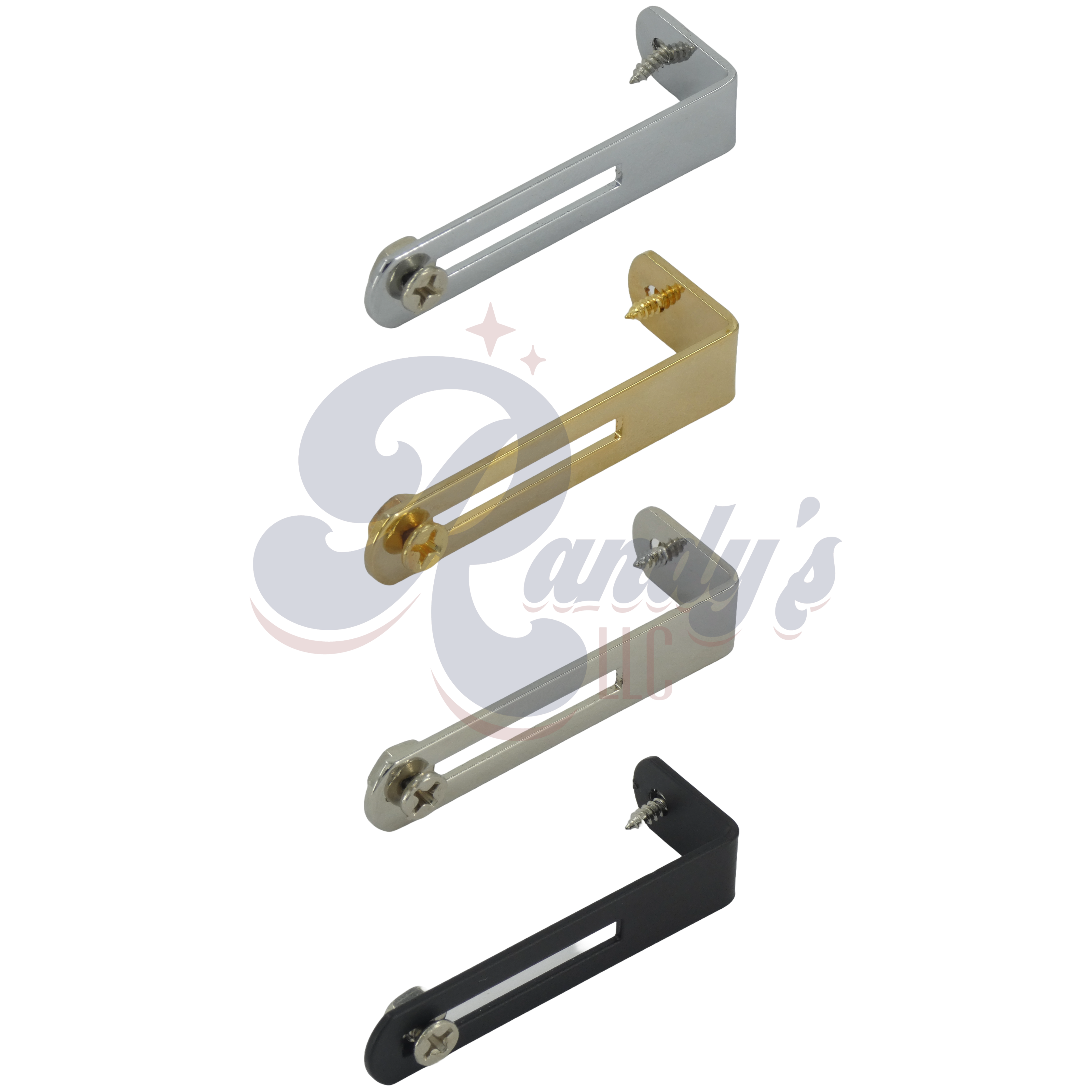 Advanced Plating "Historic Series" Pickguard Bracket Kit - Fits Gibson® Les Paul® - Randy's LLC