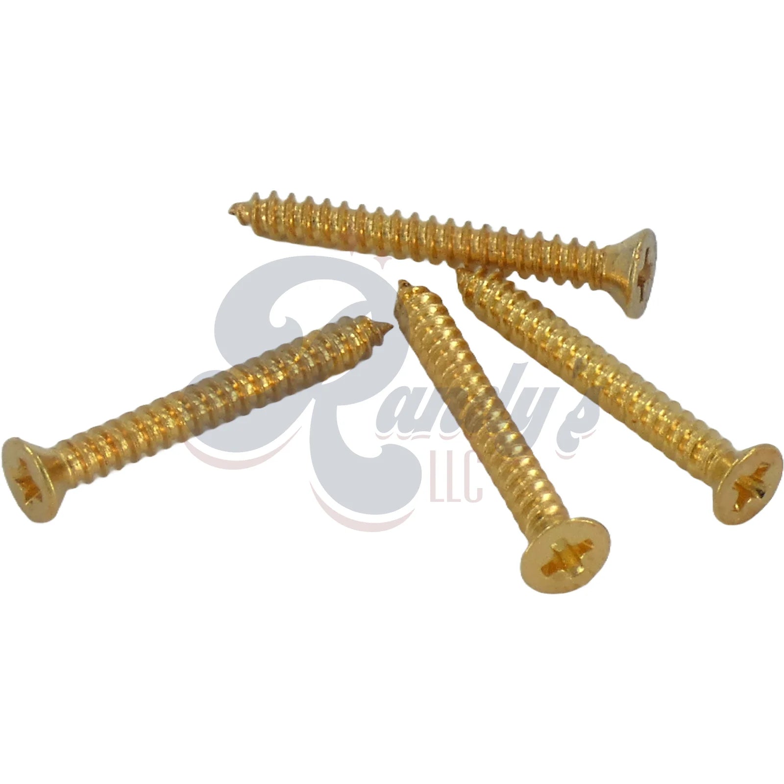 Advanced Plating (Contemporary Series) Humbucker Pickup Mounting Ring Screws (4-Pack) Tall/Bridge - Fits Gibson® - Randy's LLC