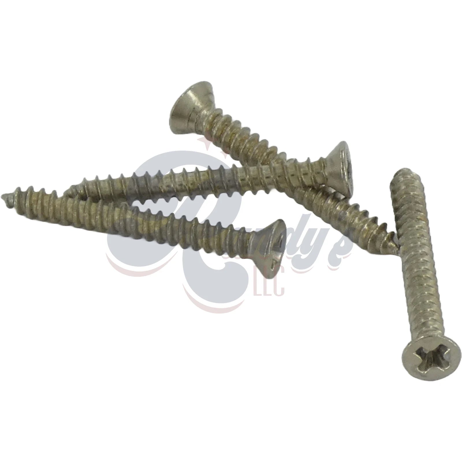 Advanced Plating (Contemporary Series) Humbucker Pickup Mounting Ring Screws (4-Pack) Tall/Bridge - Fits Gibson® - Randy's LLC