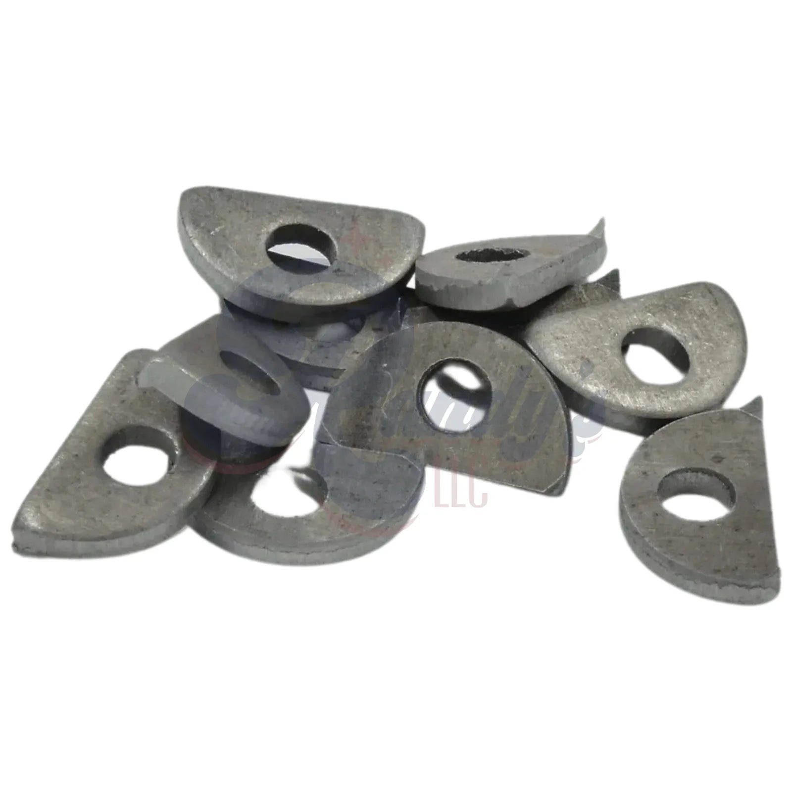 Advanced Plating | Historic Half Moon Truss Rod Washers (10-Pack) - Fits Gibson® - Randy's LLC