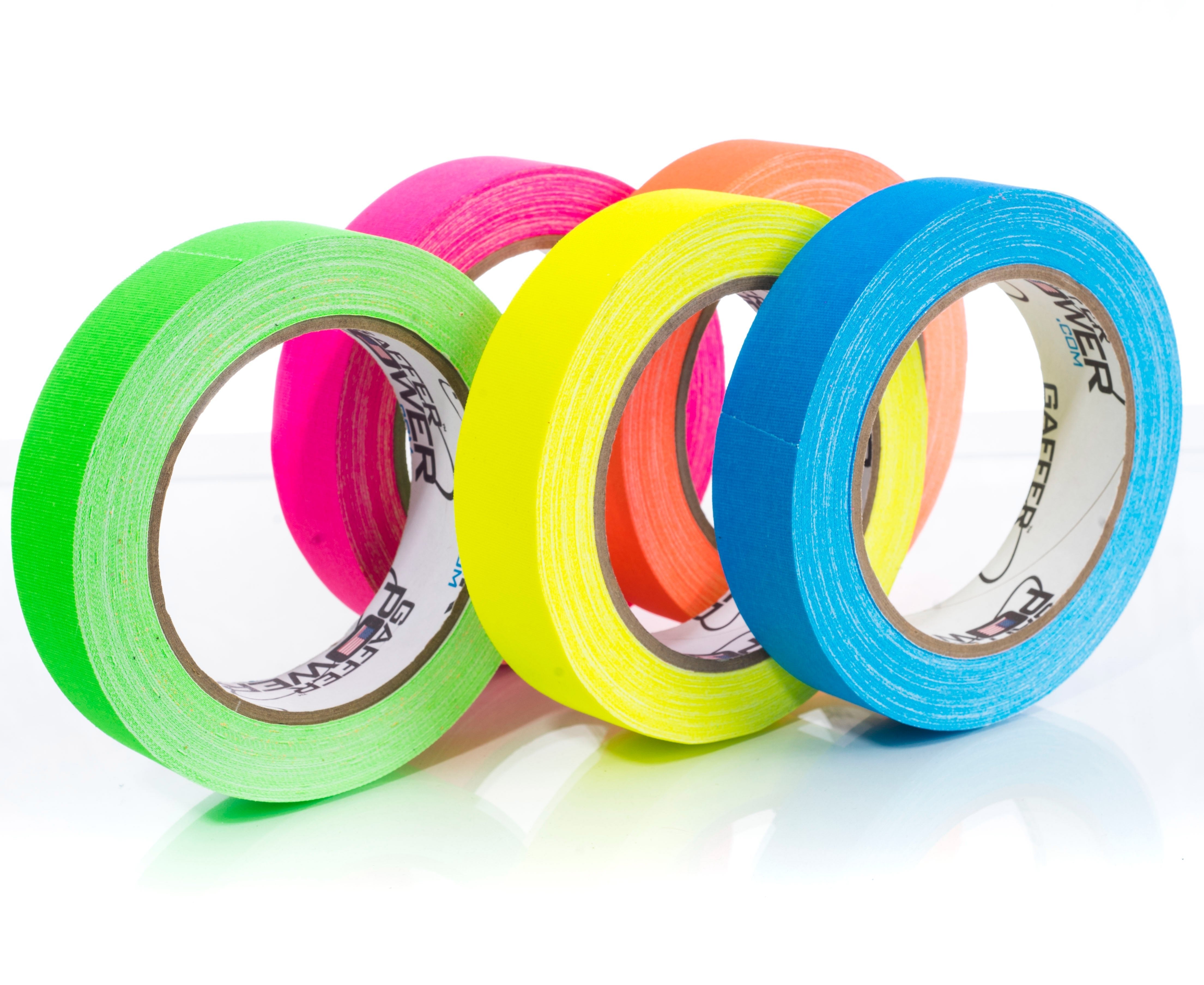 Gaffer Tape — Fluoro 5-Pack, 1" x 20yd - Randy's LLC