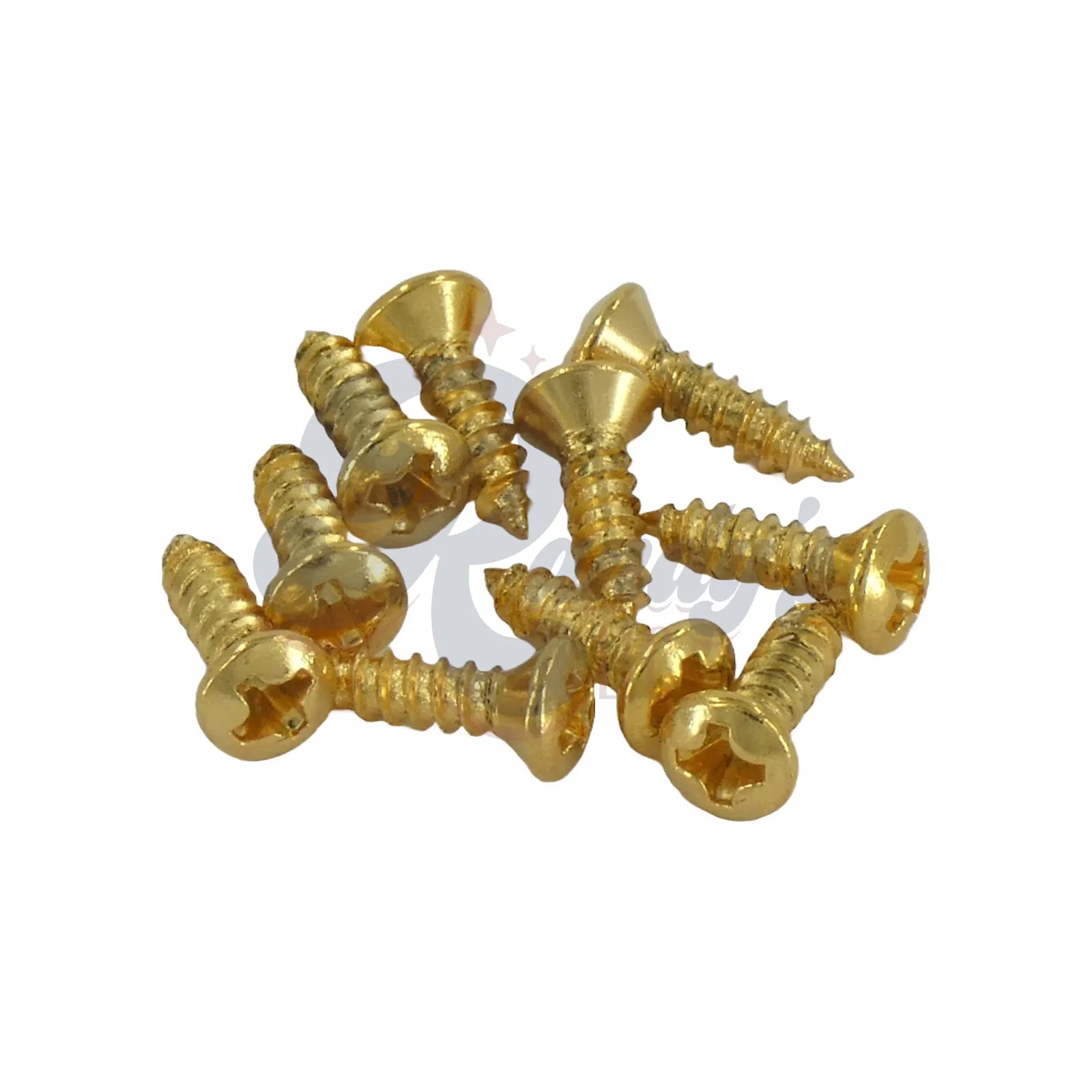 Advanced Plating (Contemporary Series) Pickguard Screws (10-Pack) Small - Fits Gibson® - Randy's LLC