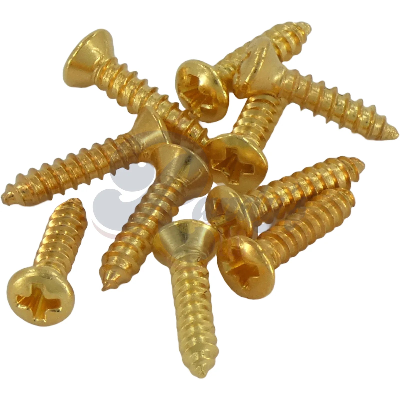 Advanced Plating | Pickguard Screws (10-Pack) Large - Fits Fender® - Randy's LLC