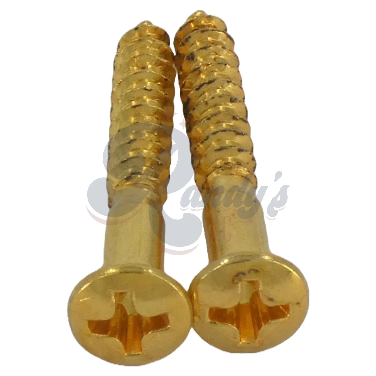 Advanced Plating Inc (API) End Pin / Strap Button Screws (2-Pack) - Fits Gibson®