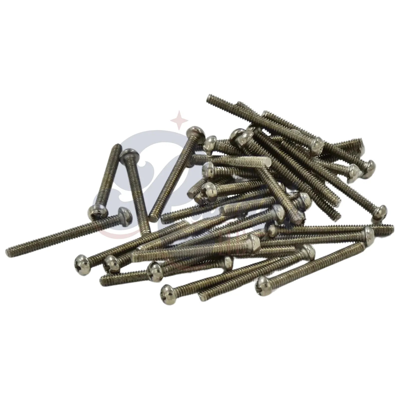 Advanced Plating Inc (API) Humbucker Height Adjustment Mounting Bolts - Phillips - Short (2-Pack) - Randy's LLC