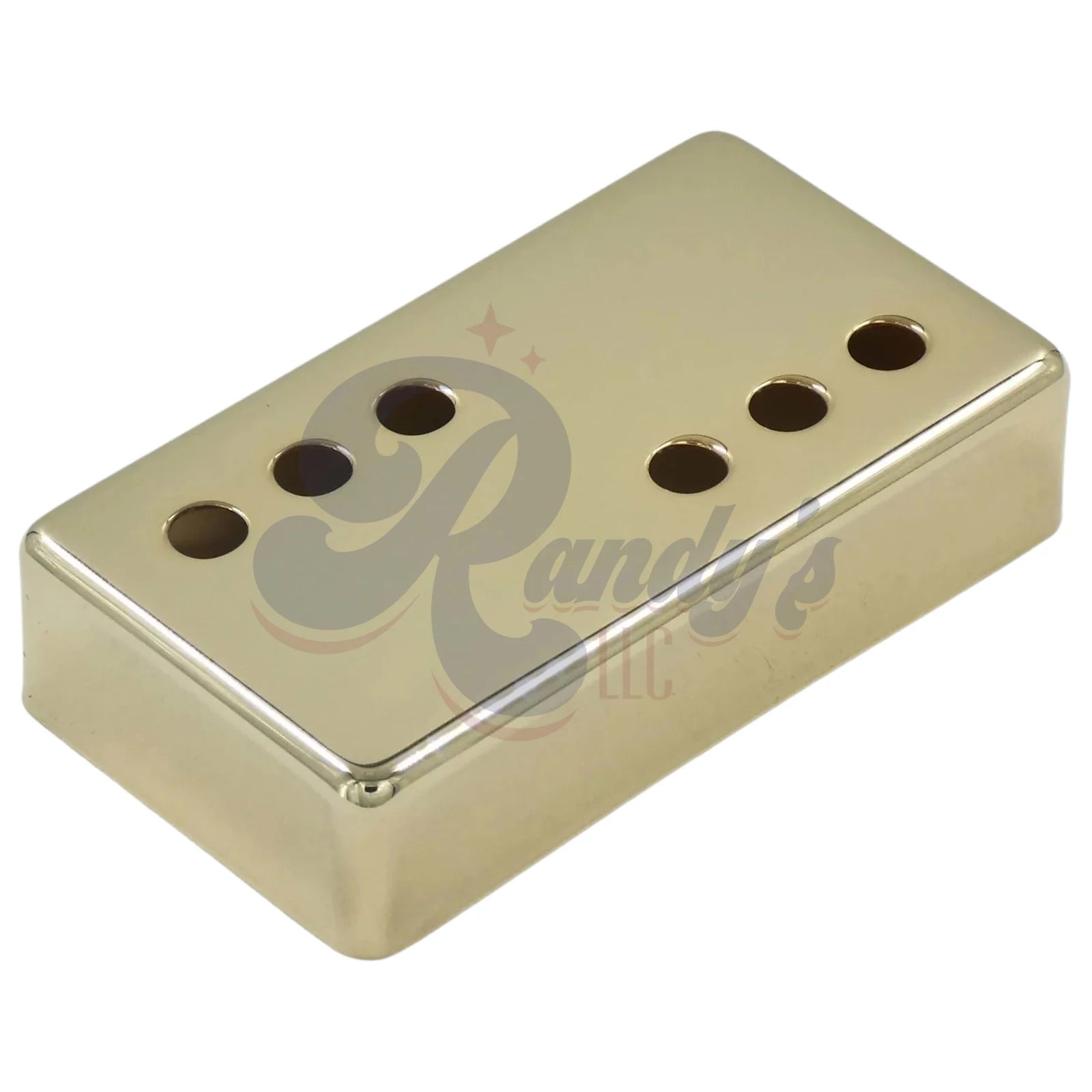 Advanced Plating | 3x3 Split Double-Row Humbucker Pickup Cover (49mm) - Fits Gibson® CLEARANCE & CLOSEOUT - Randy's LLC