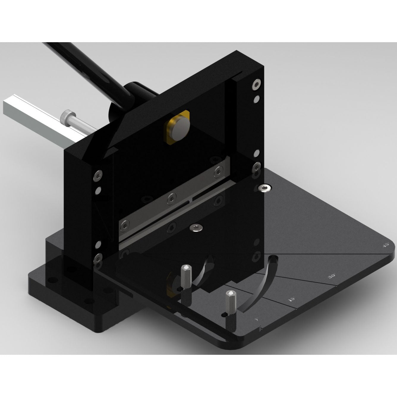 6" Designer Series Guillotine Shear for Guitar Part Manufacturing - Randy's LLC