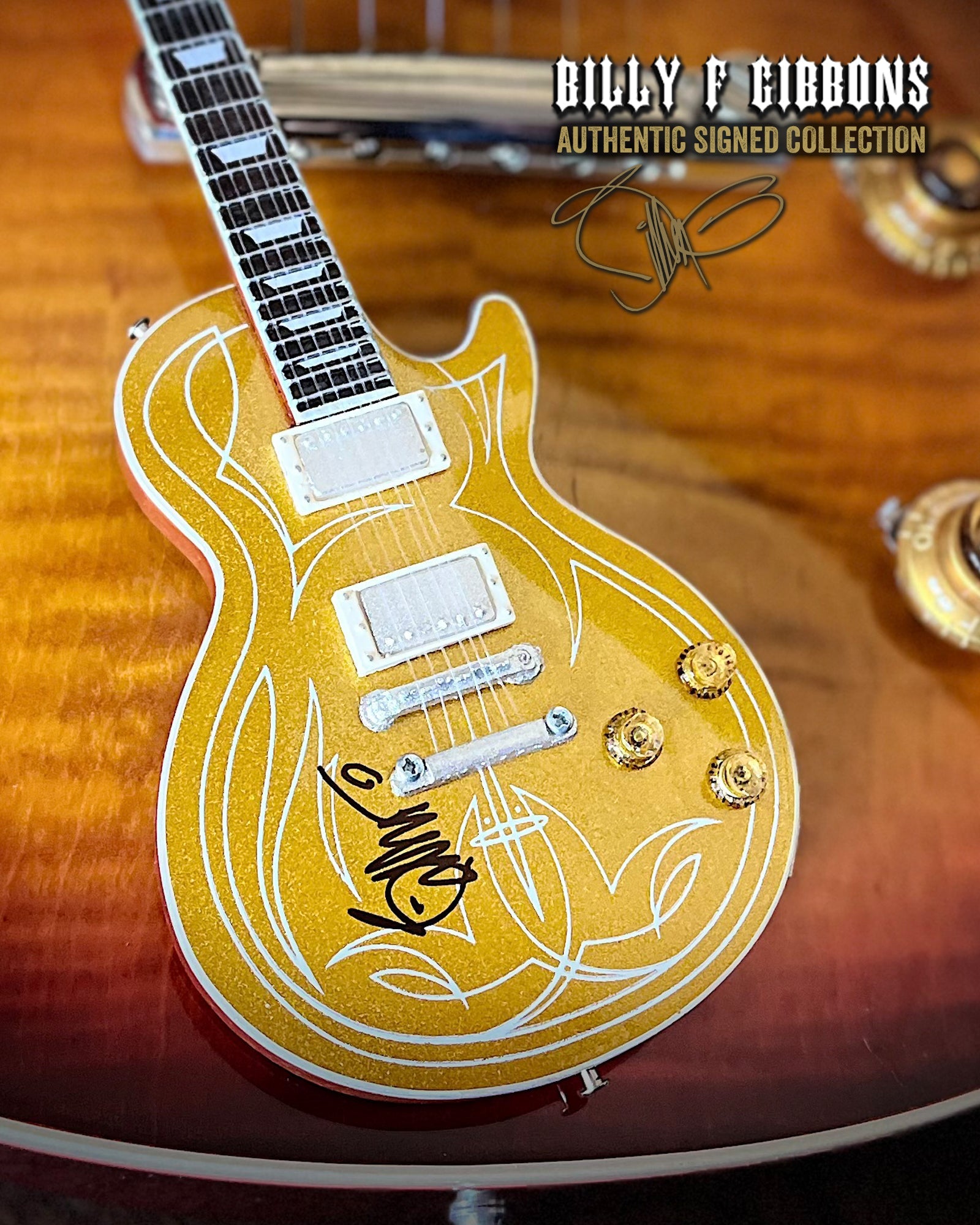 Billy F Gibbons AUTOGRAPHED 