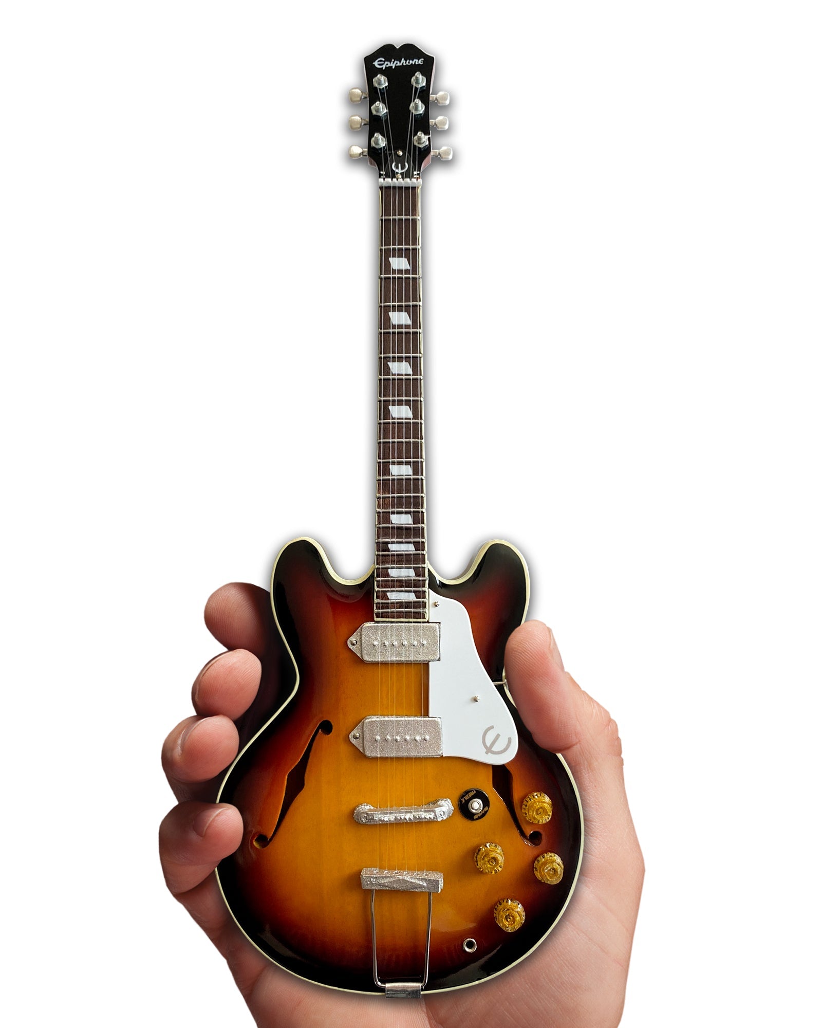 Epiphone 1965 Casino Sunburst 1:4 Scale Miniature Guitar Model - Randy's LLC