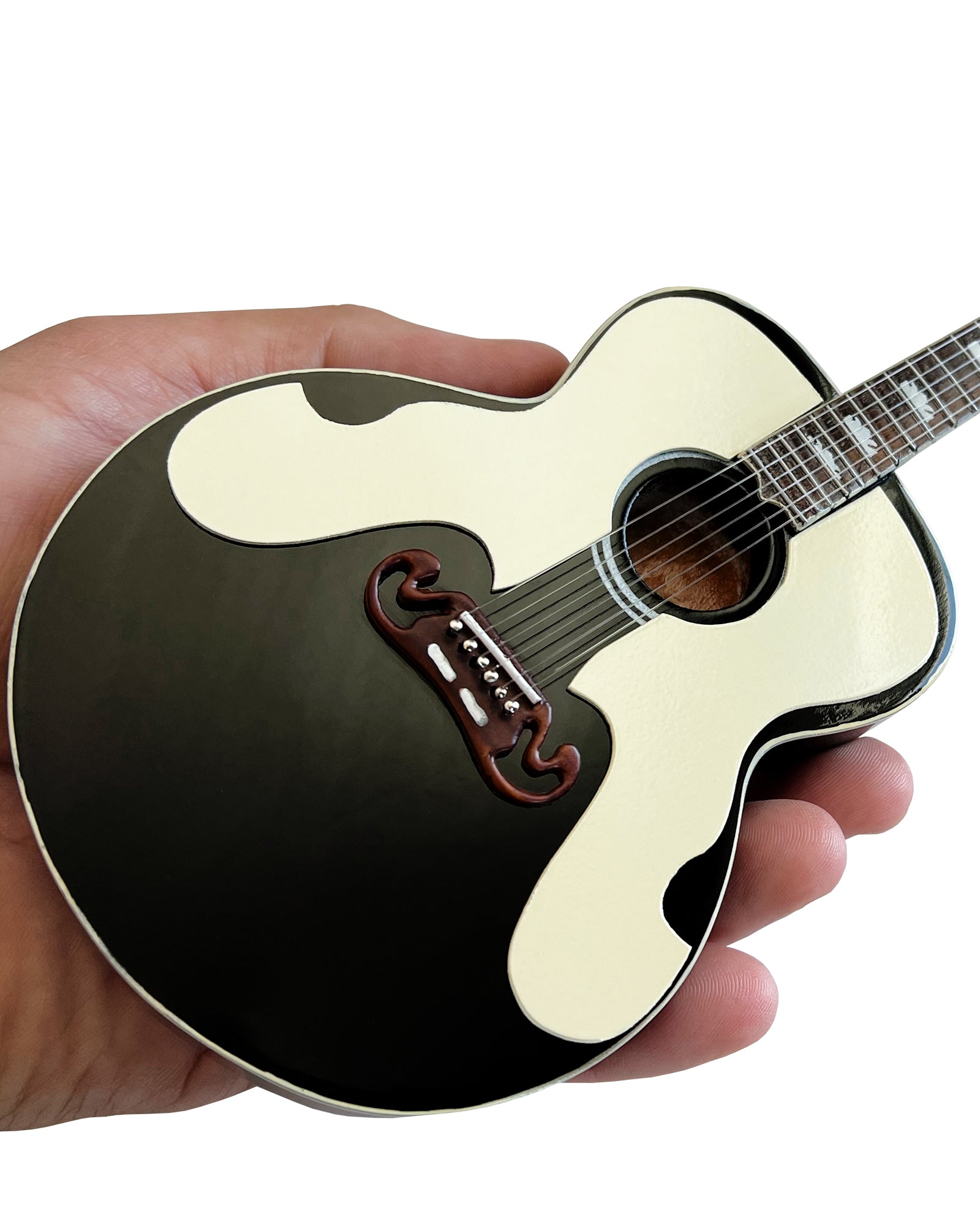 The Everly Brothers Gibson SJ-200 Signature Ebony Mini Guitar Model - Randy's LLC